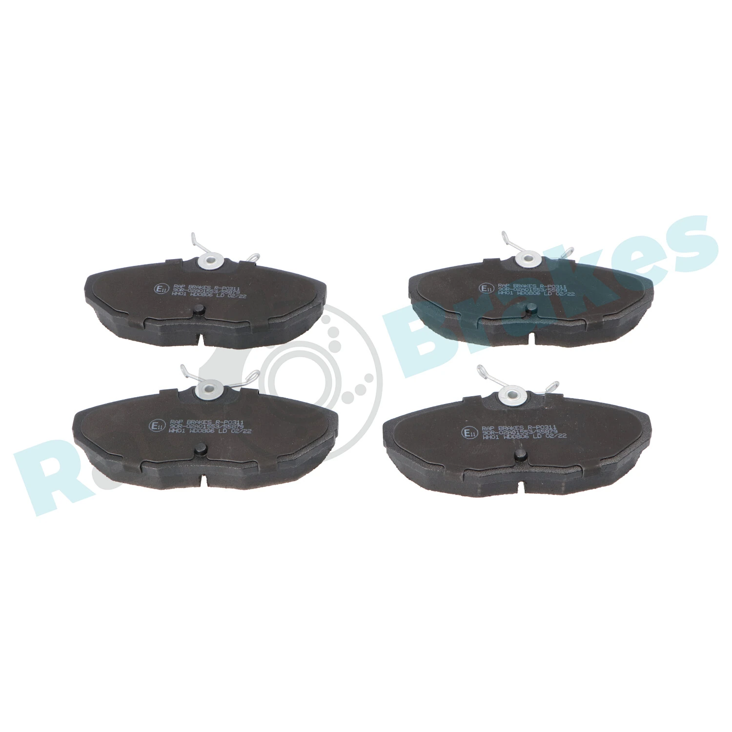 Brake Pad Set, disc brake R-P0311