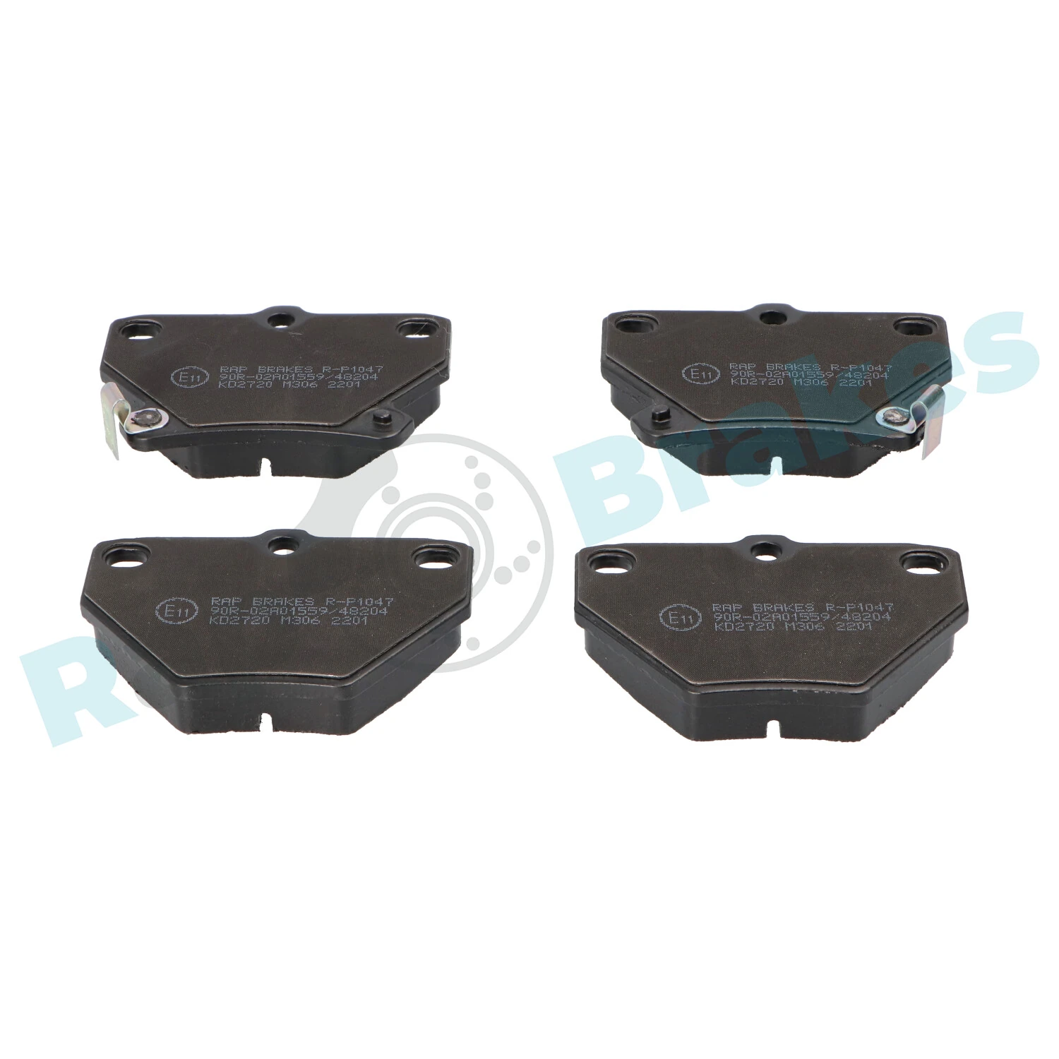 Brake Pad Set, disc brake R-P1047