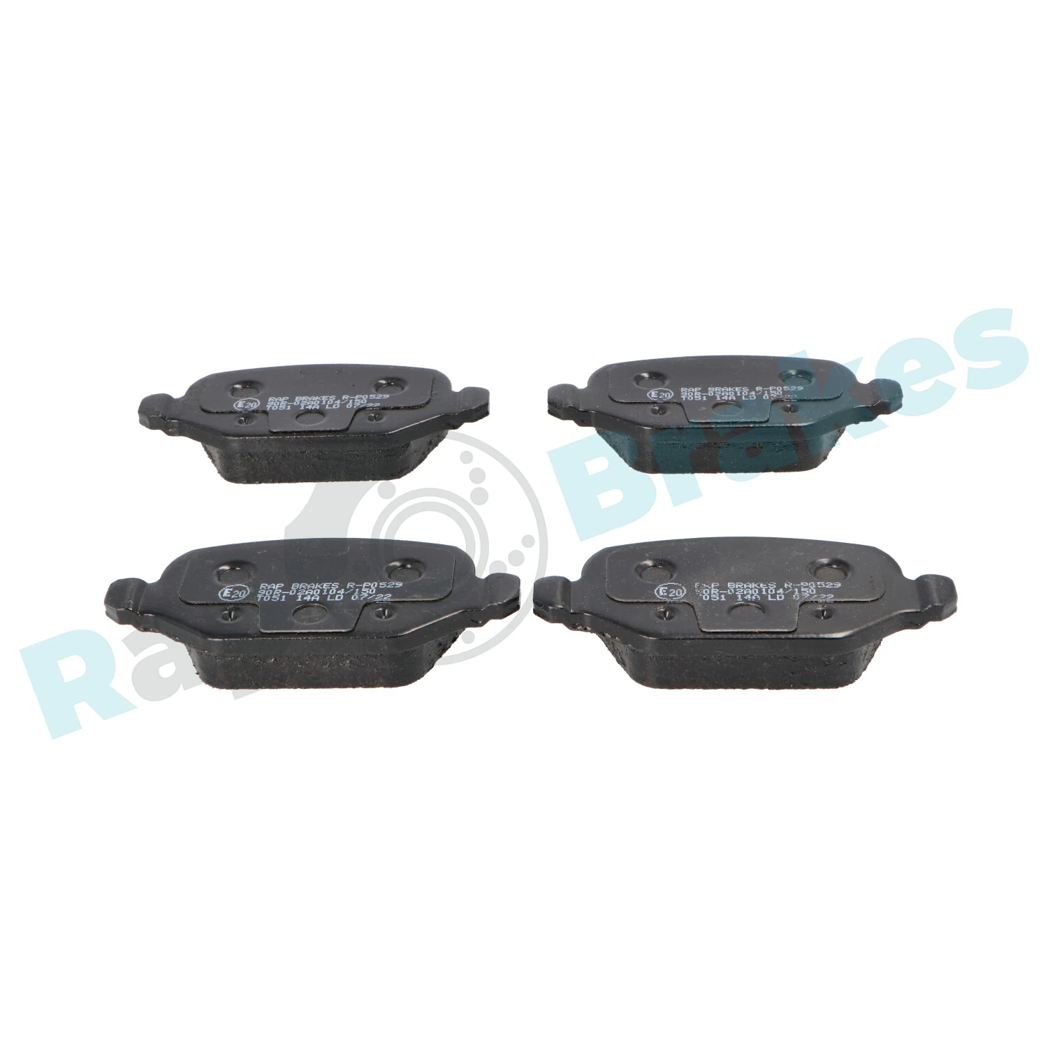 Brake Pad Set, disc brake R-P0529
