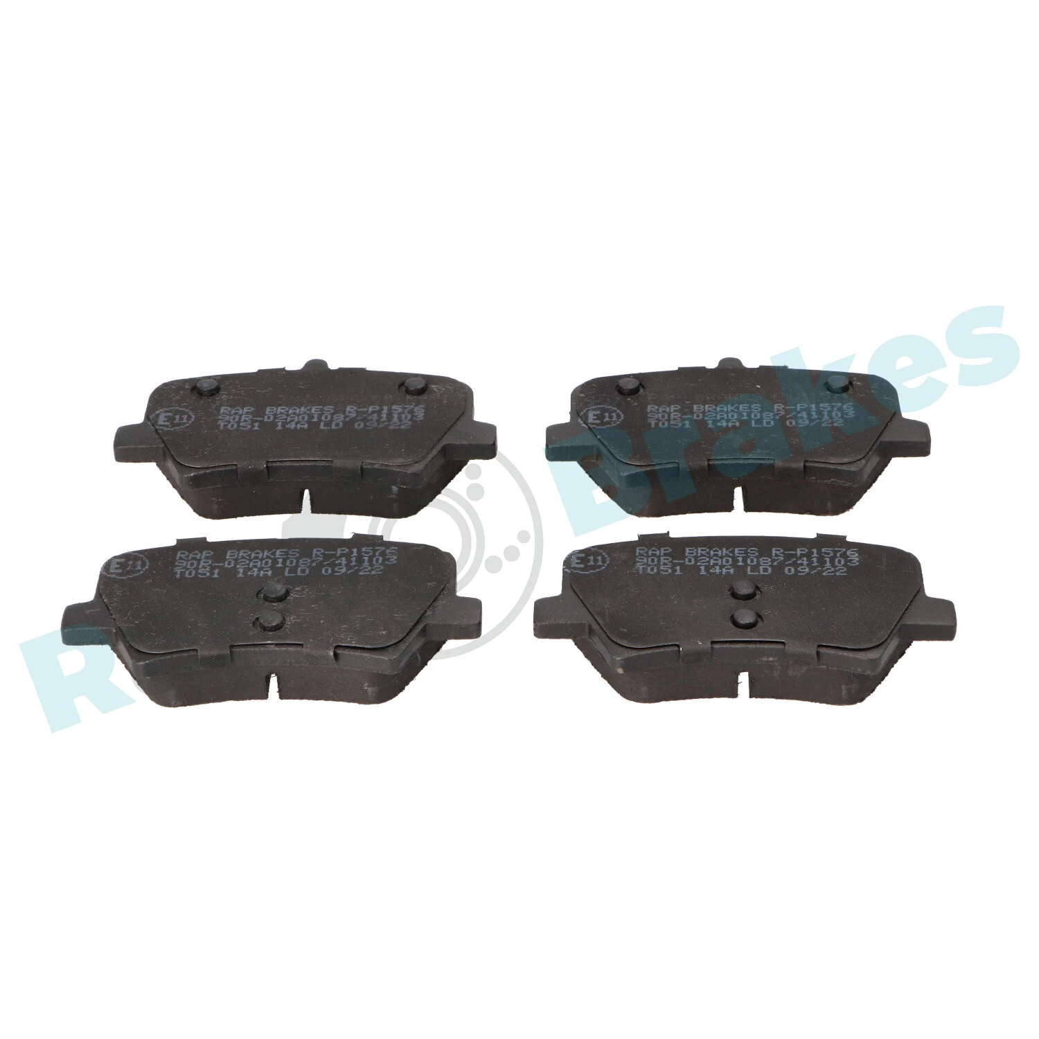 Brake Pad Set, disc brake R-P1576