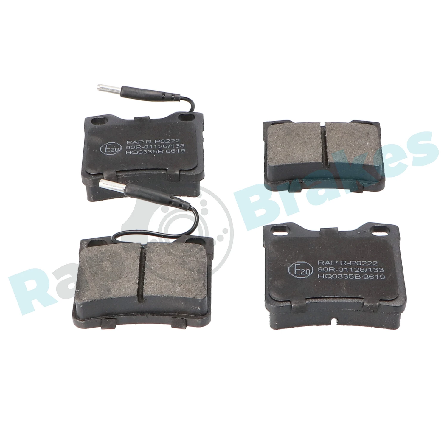 Brake Pad Set, disc brake R-P0222