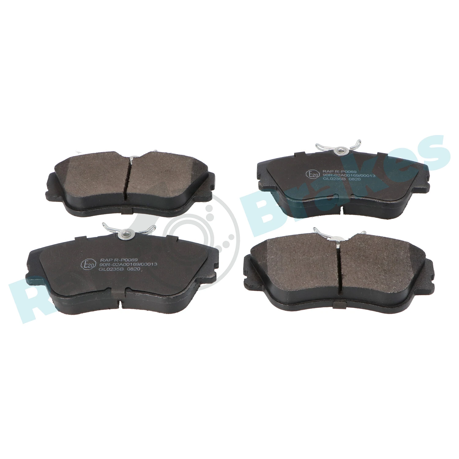 Brake Pad Set, disc brake R-P0069
