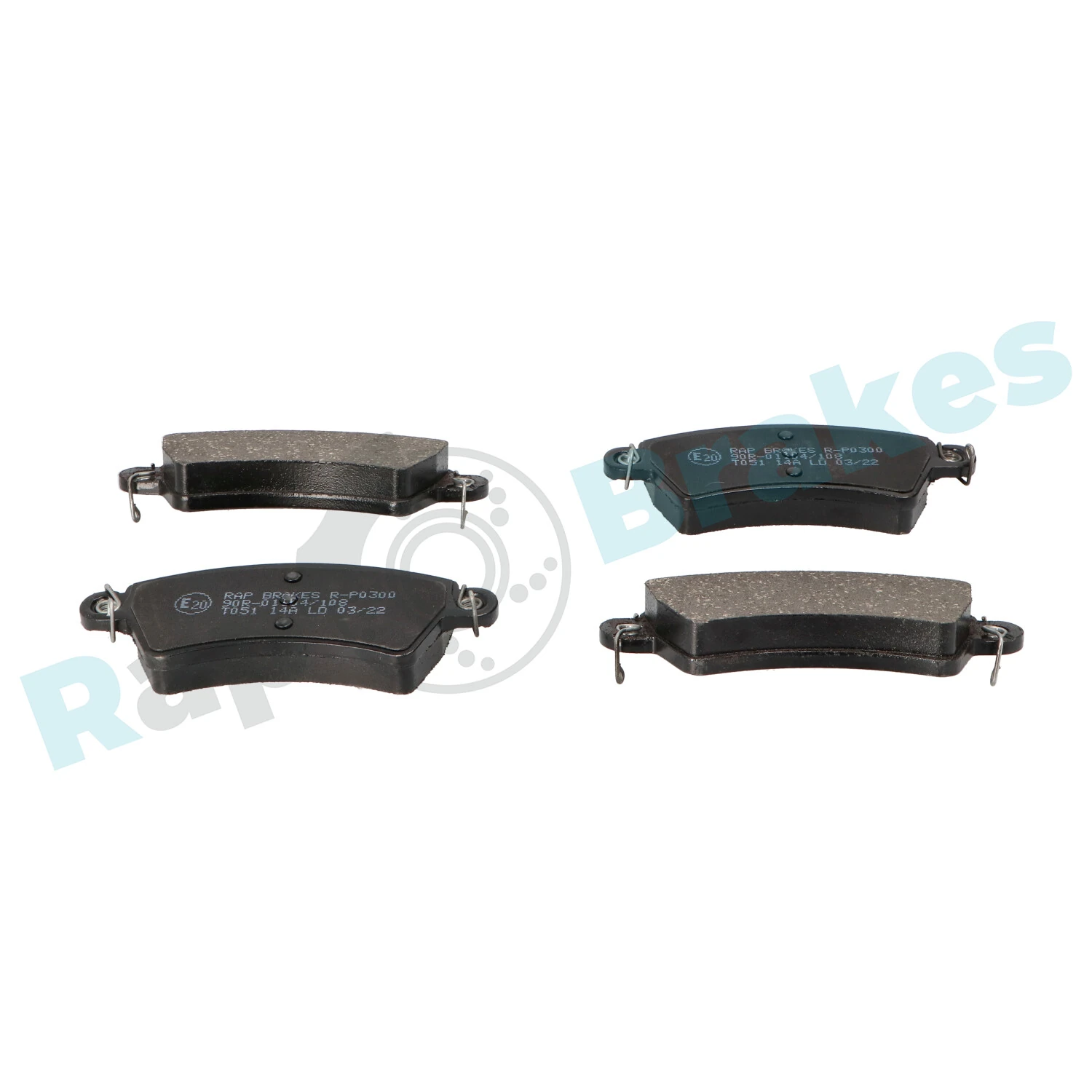 Brake Pad Set, disc brake R-P0300
