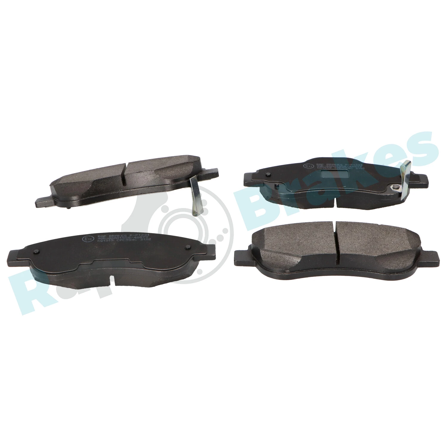Brake Pad Set, disc brake R-P1234