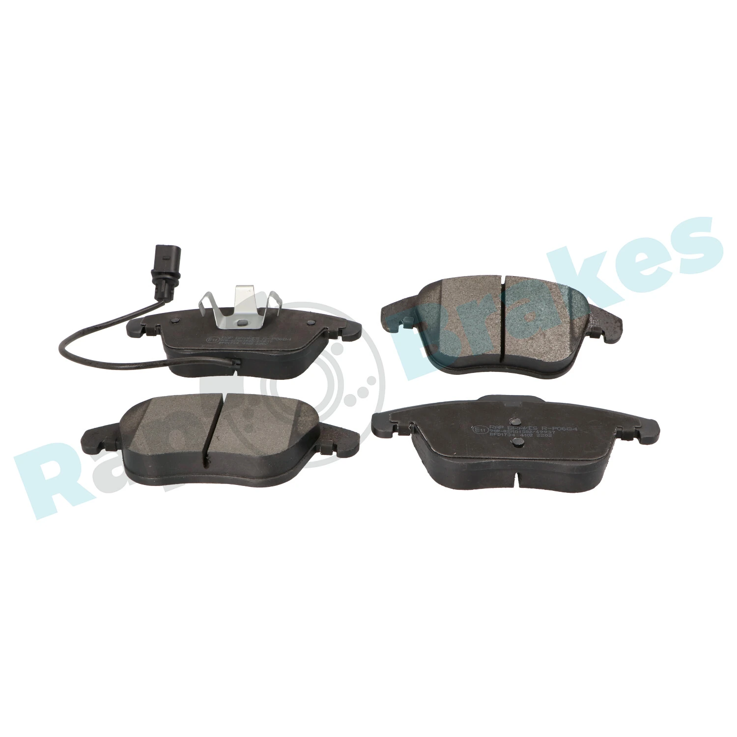 Brake Pad Set, disc brake R-P0684