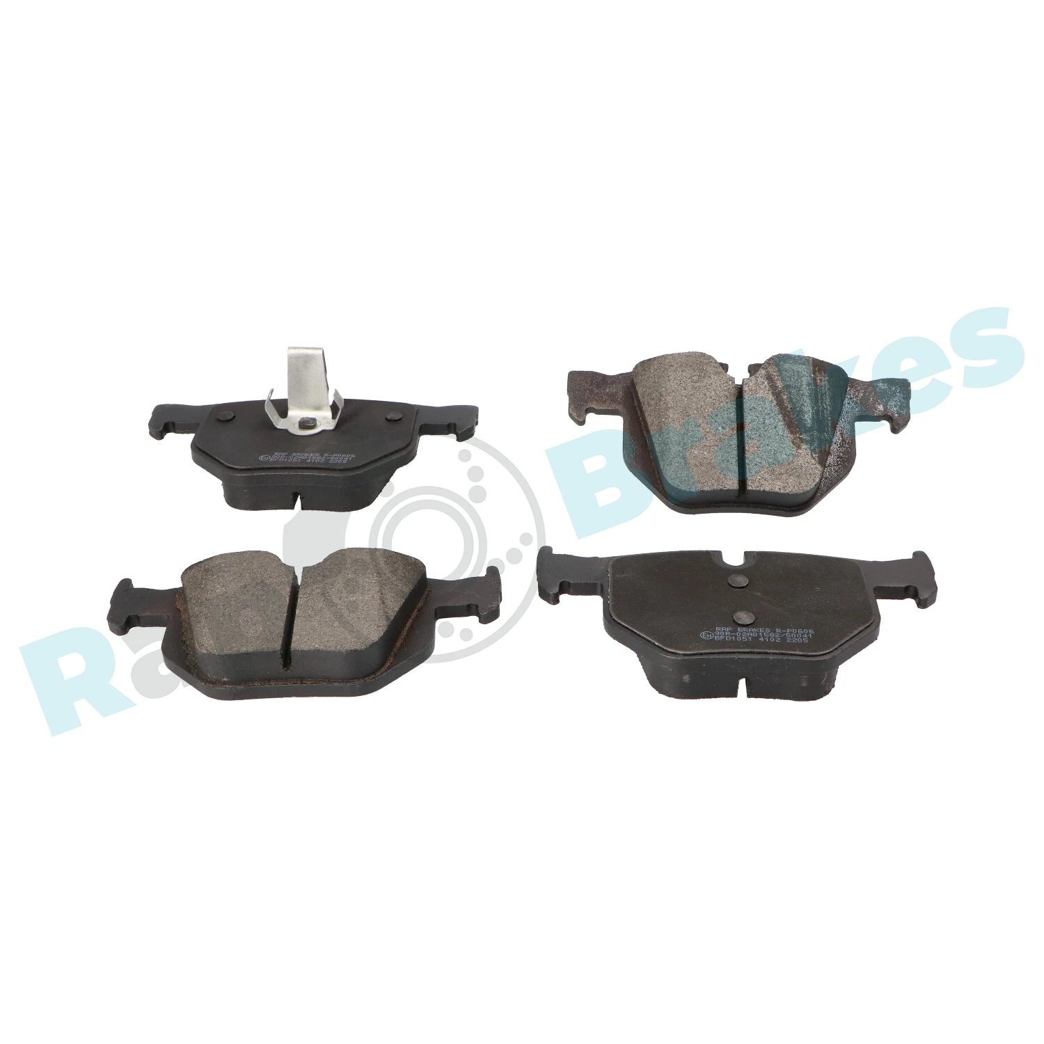 Brake Pad Set, disc brake R-P0606