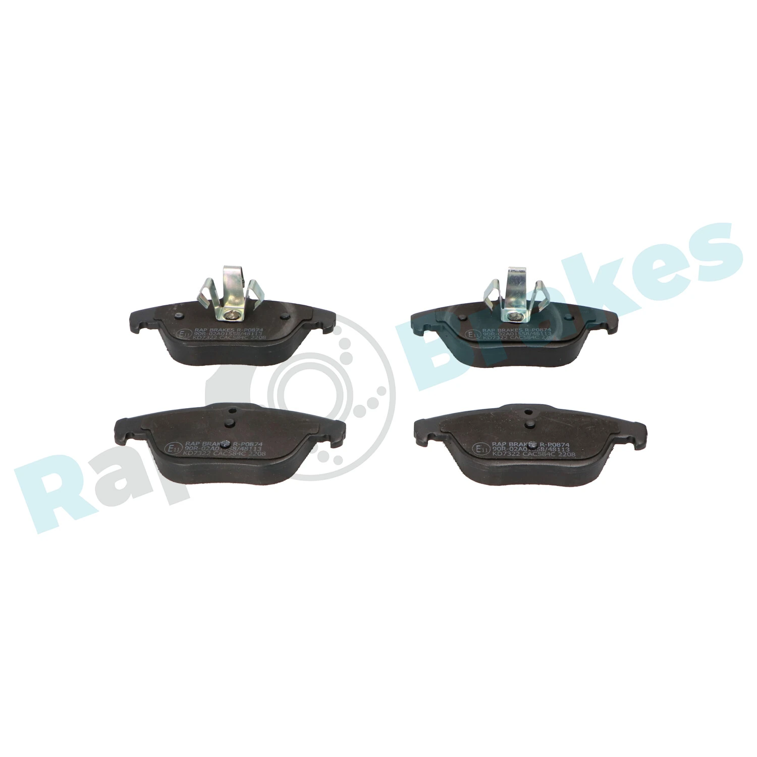 Brake Pad Set, disc brake R-P0874