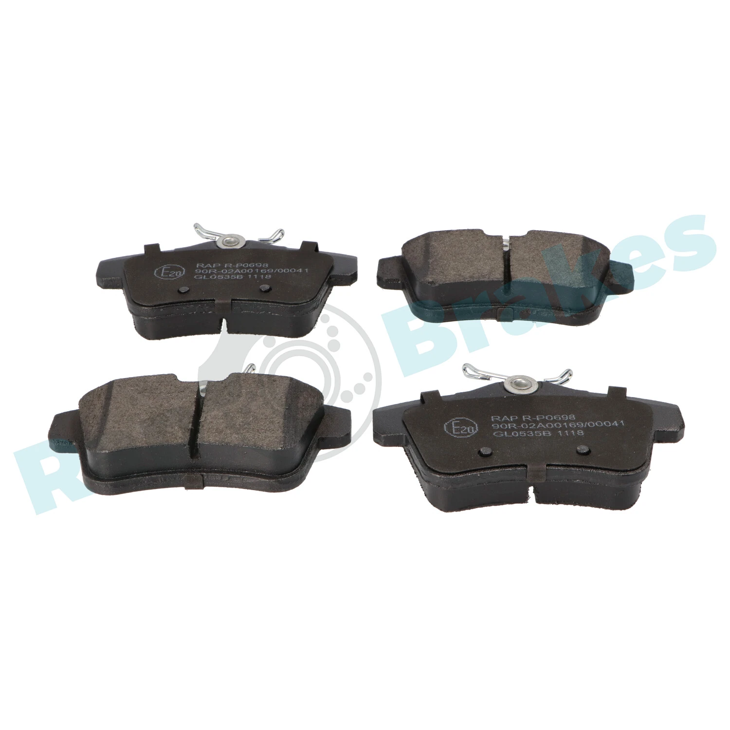 Brake Pad Set, disc brake R-P0698