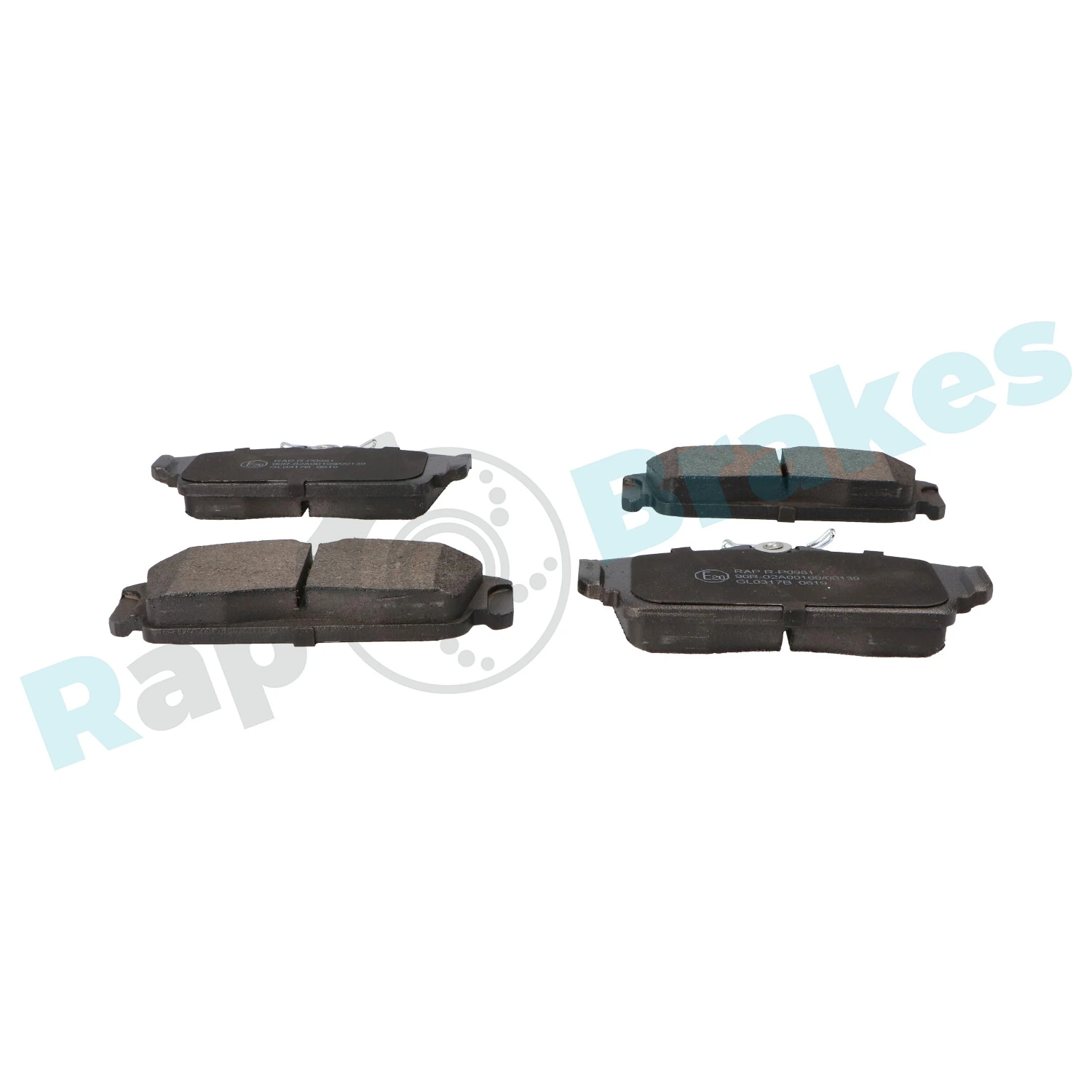 Brake Pad Set, disc brake R-P0981
