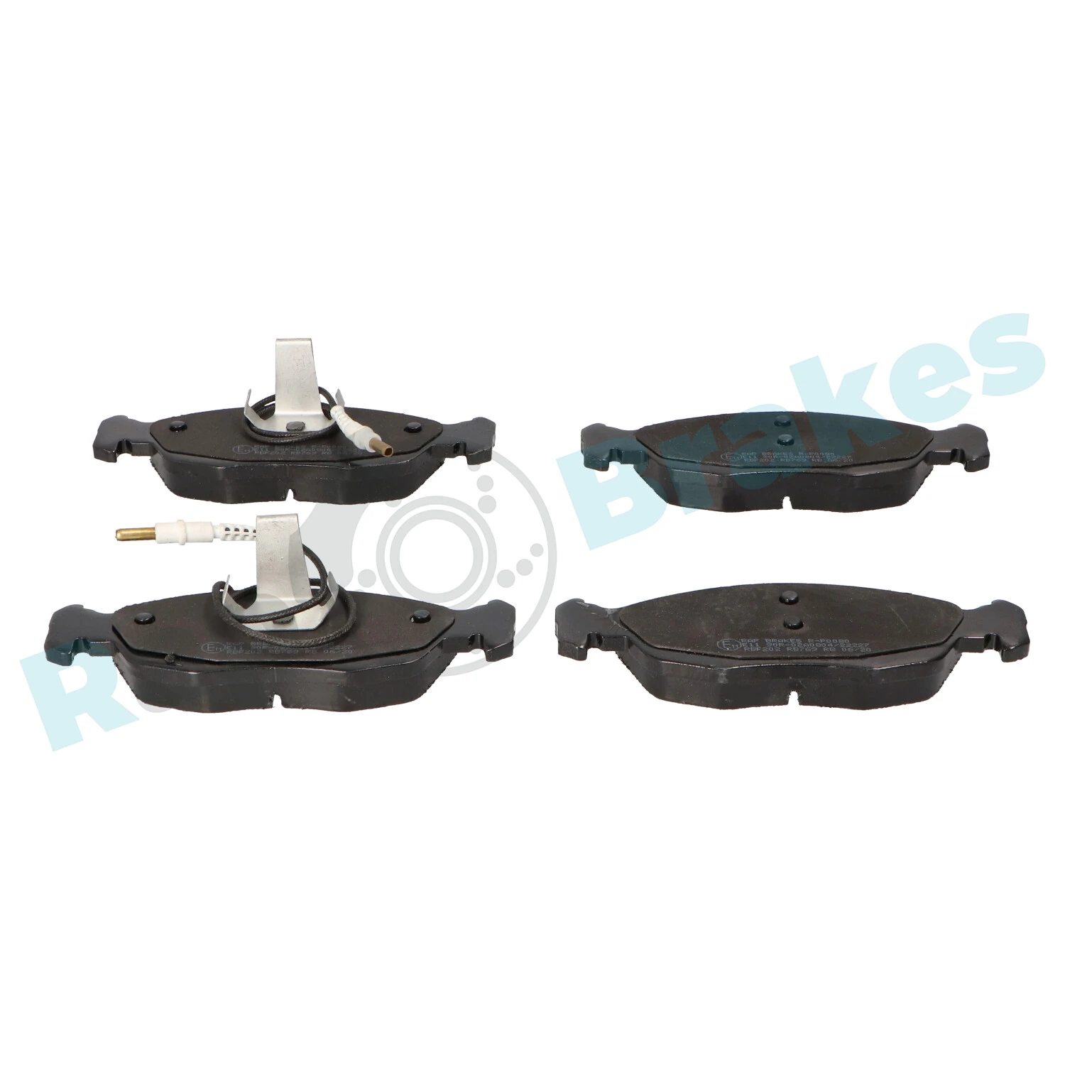 Brake Pad Set, disc brake R-P0080