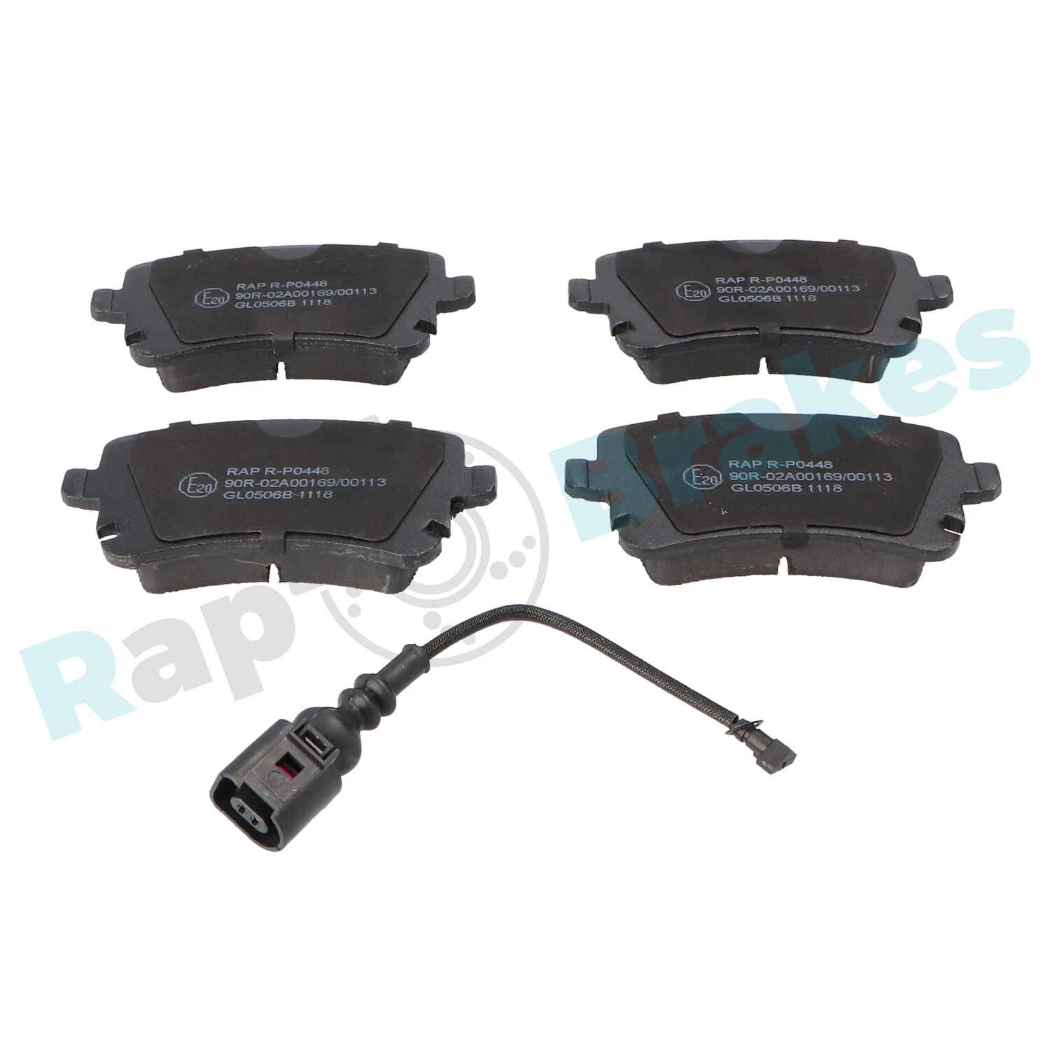 Brake Pad Set, disc brake R-P0448