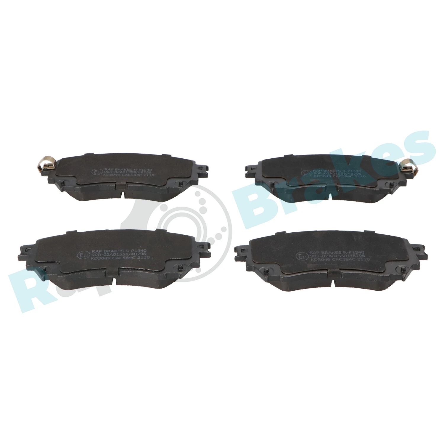 Brake Pad Set, disc brake R-P1340