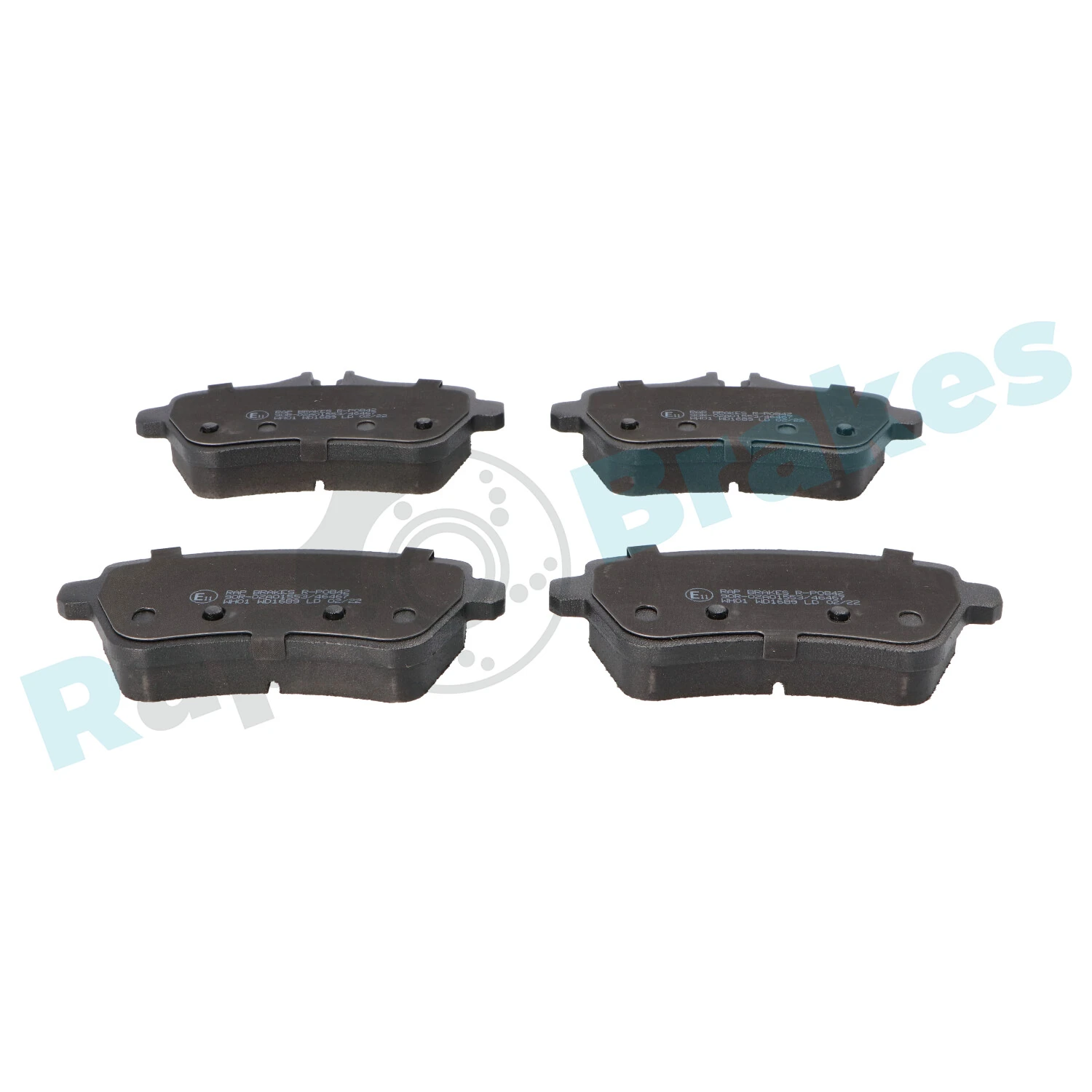 Brake Pad Set, disc brake R-P0842