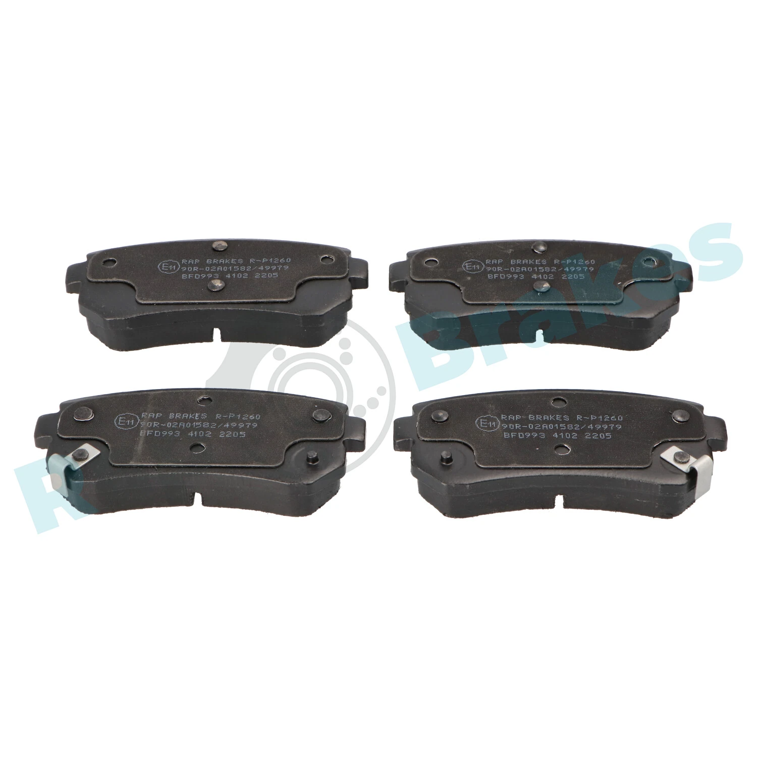 Brake Pad Set, disc brake R-P1260