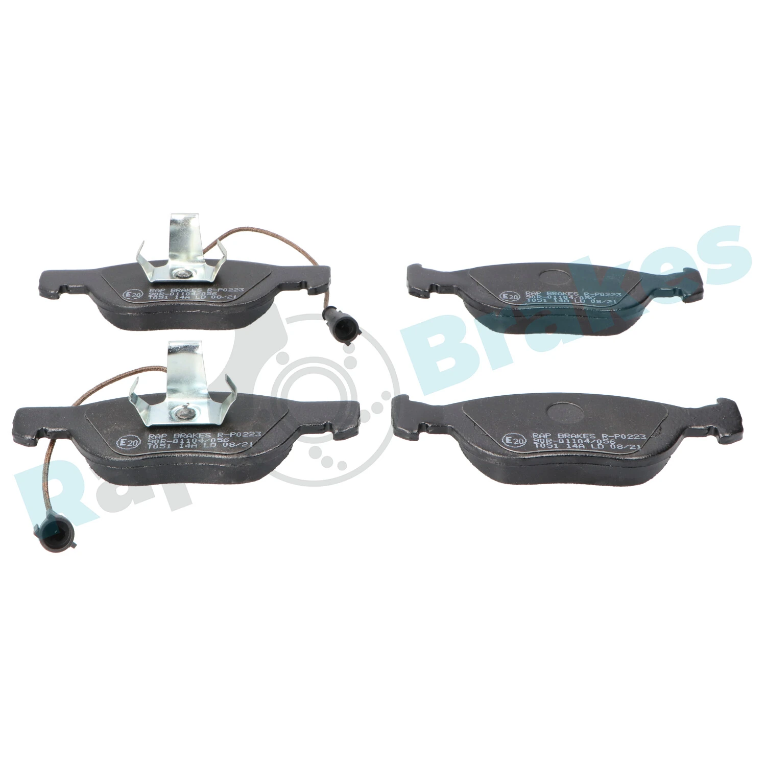 Brake Pad Set, disc brake R-P0223