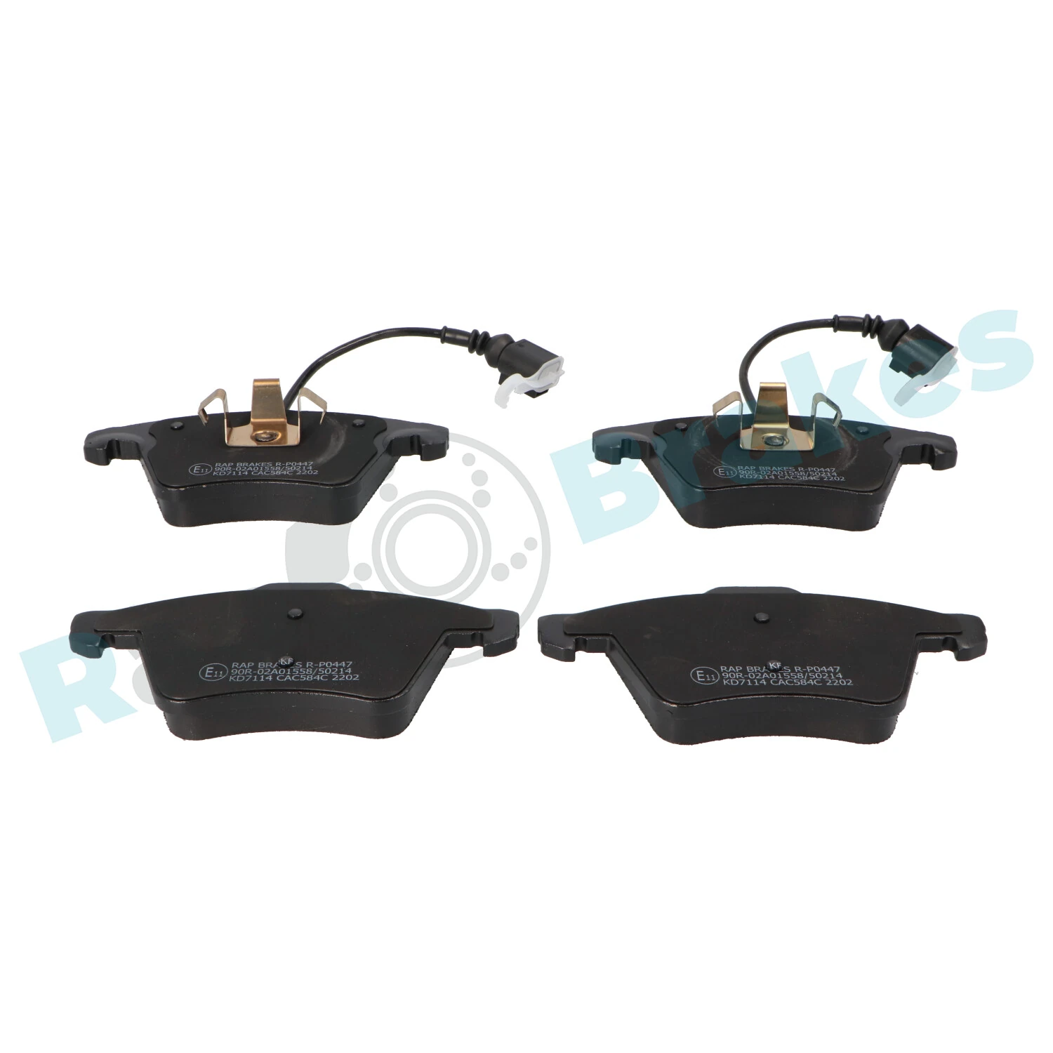 Brake Pad Set, disc brake R-P0447