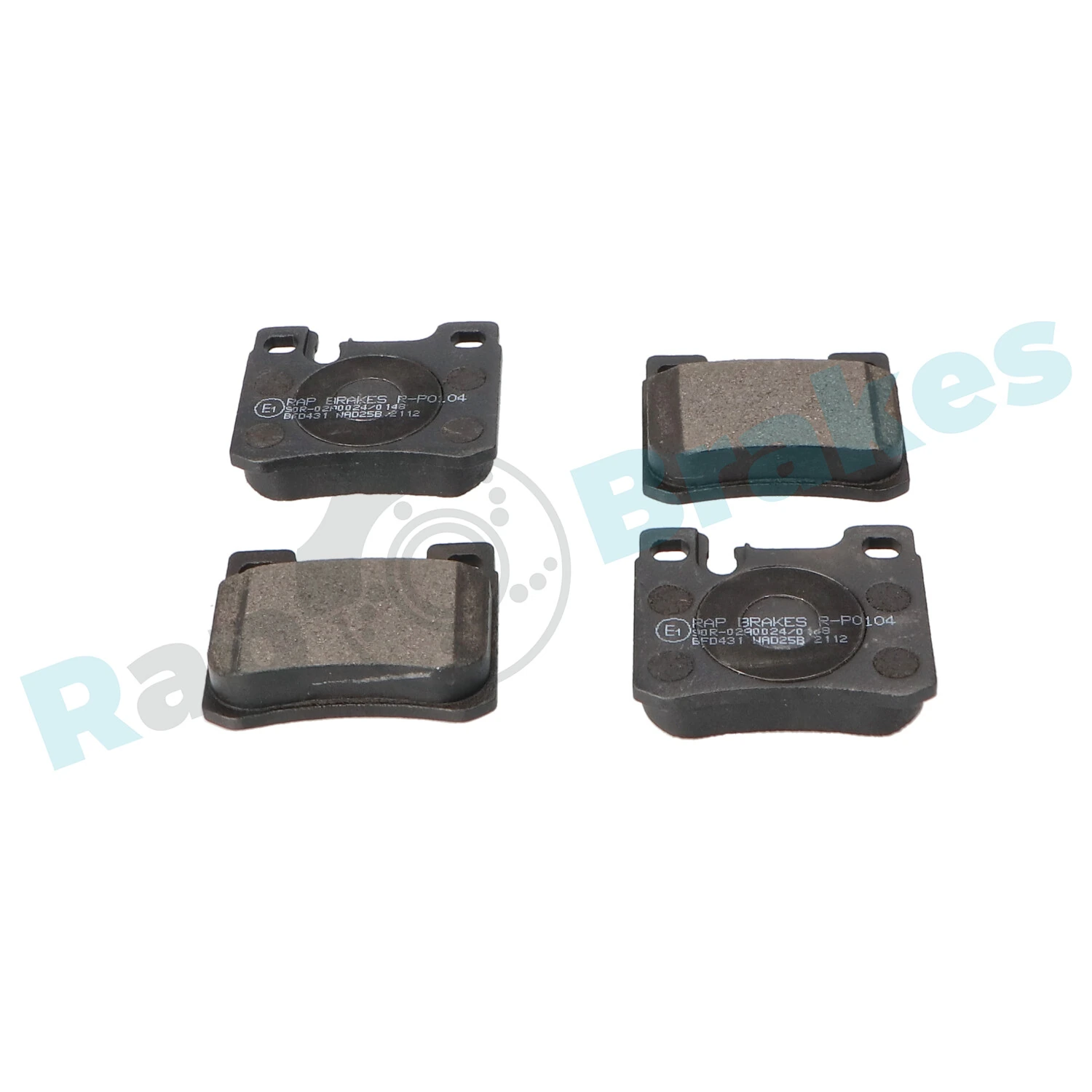 Brake Pad Set, disc brake R-P0104