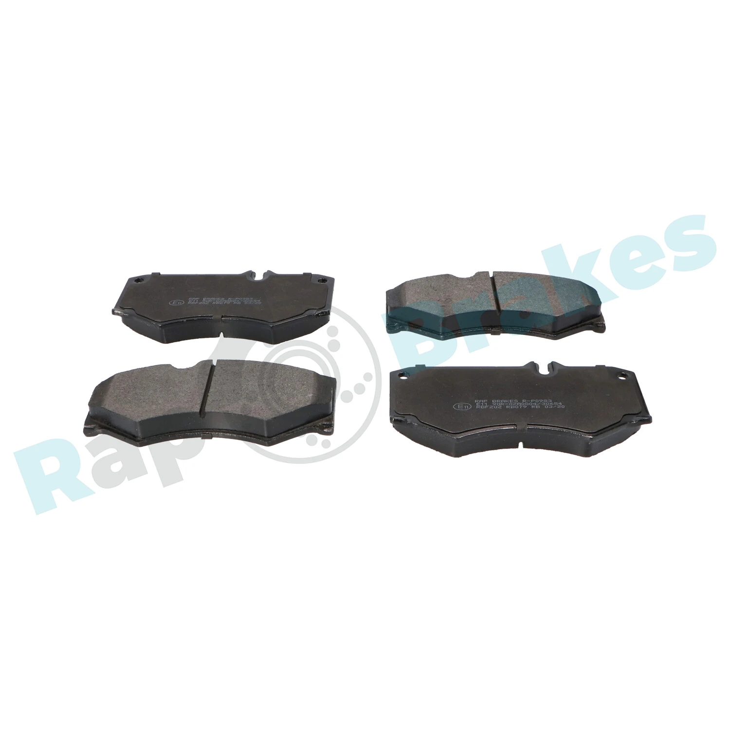Brake Pad Set, disc brake R-P0983