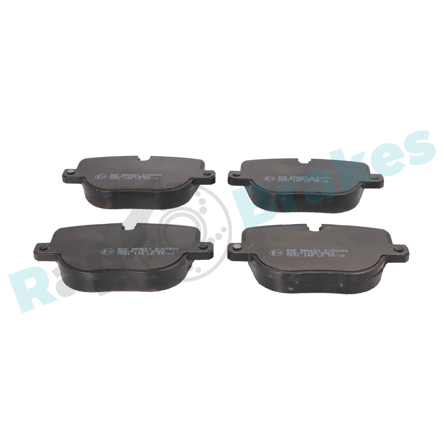 Brake Pad Set, disc brake R-P0694