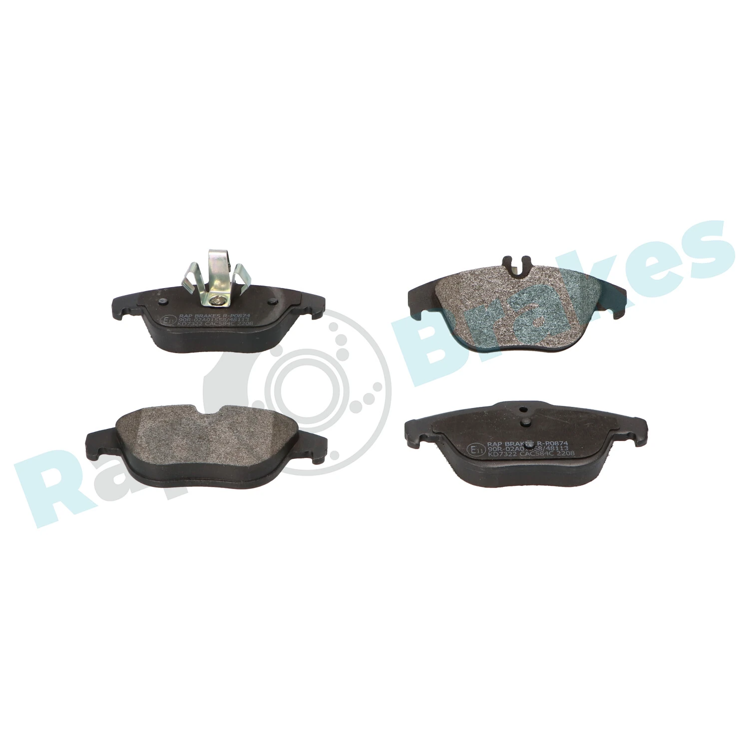 Brake Pad Set, disc brake R-P0874