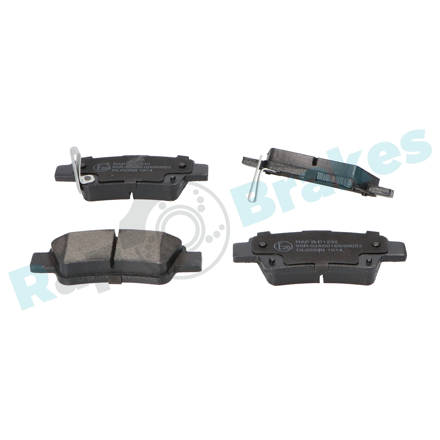 Brake Pad Set, disc brake R-P1235