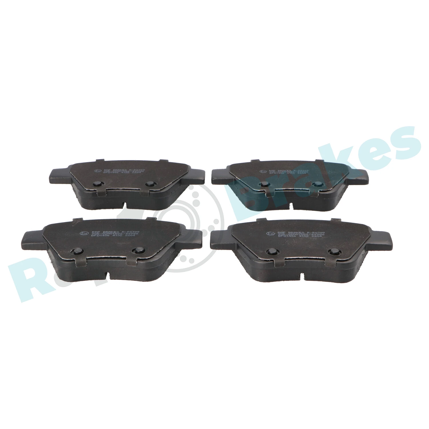 Brake Pad Set, disc brake R-P0709
