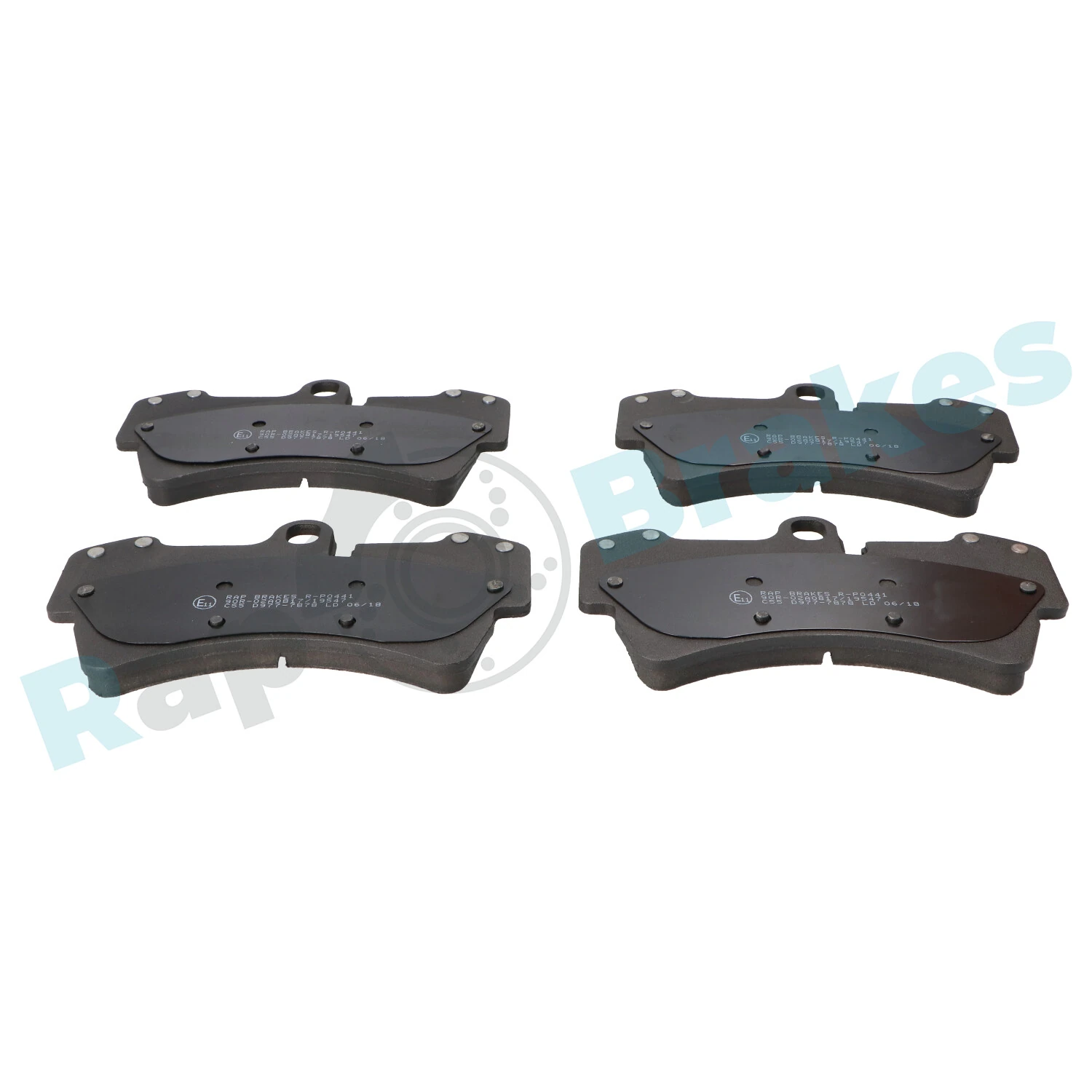 Brake Pad Set, disc brake R-P0441