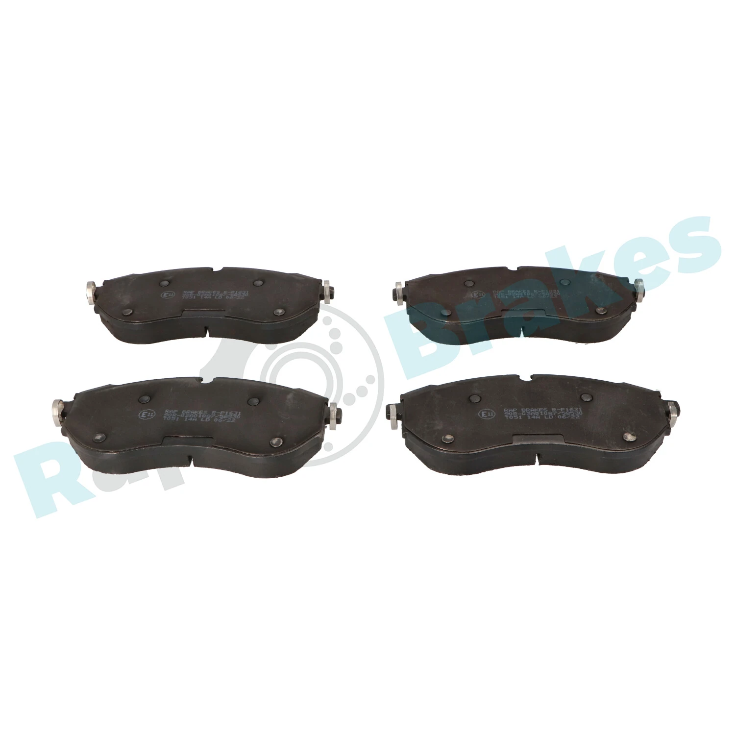 Brake Pad Set, disc brake R-P1631