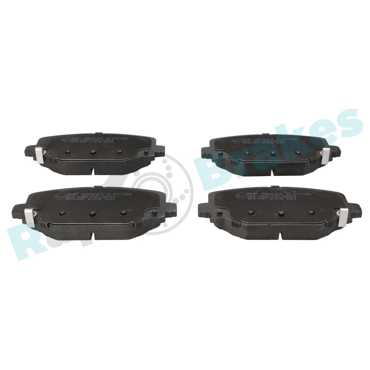 Brake Pad Set, disc brake R-P0786