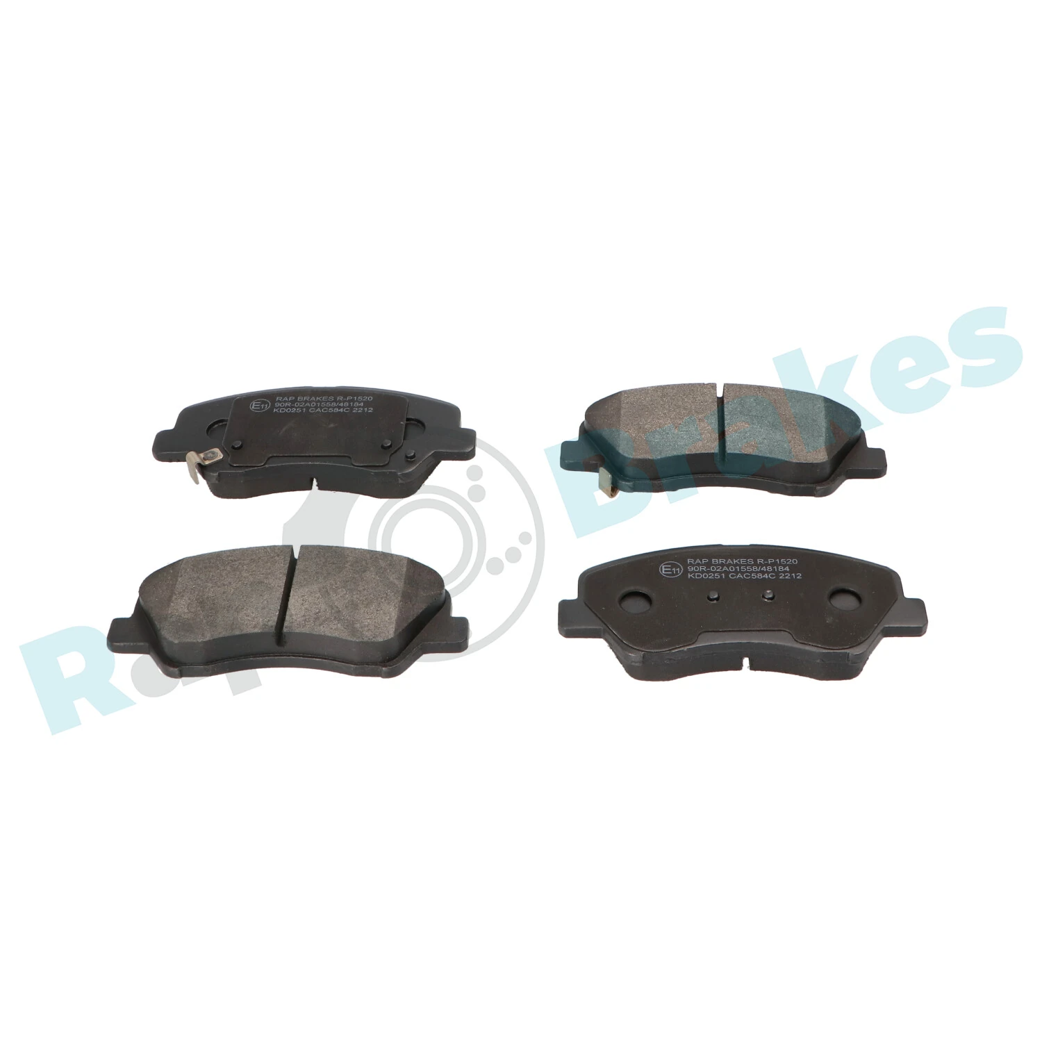 Brake Pad Set, disc brake R-P1520