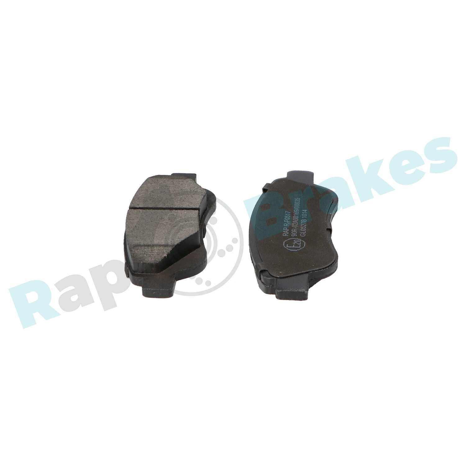 Brake Pad Set, disc brake R-P0517