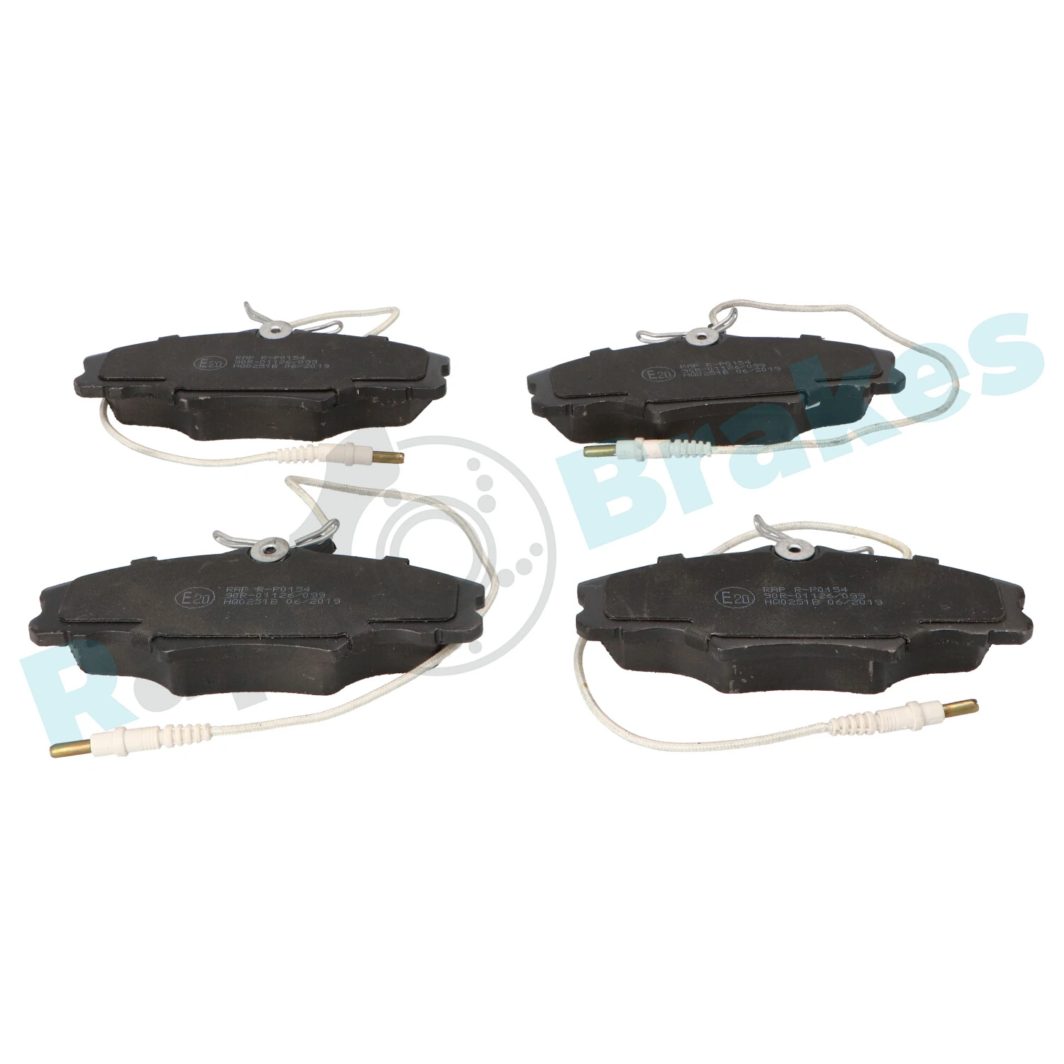 Brake Pad Set, disc brake R-P0154