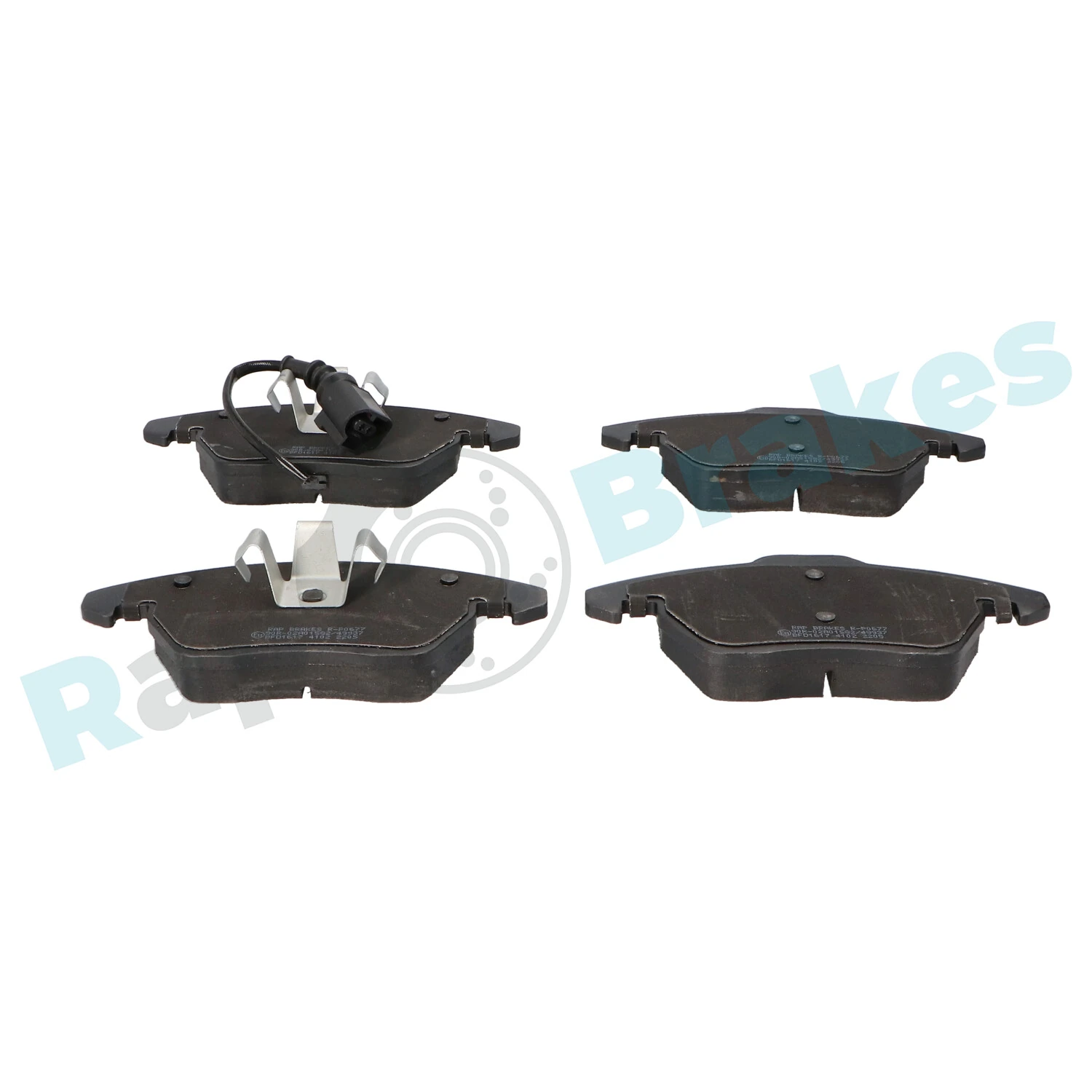 Brake Pad Set, disc brake R-P0677