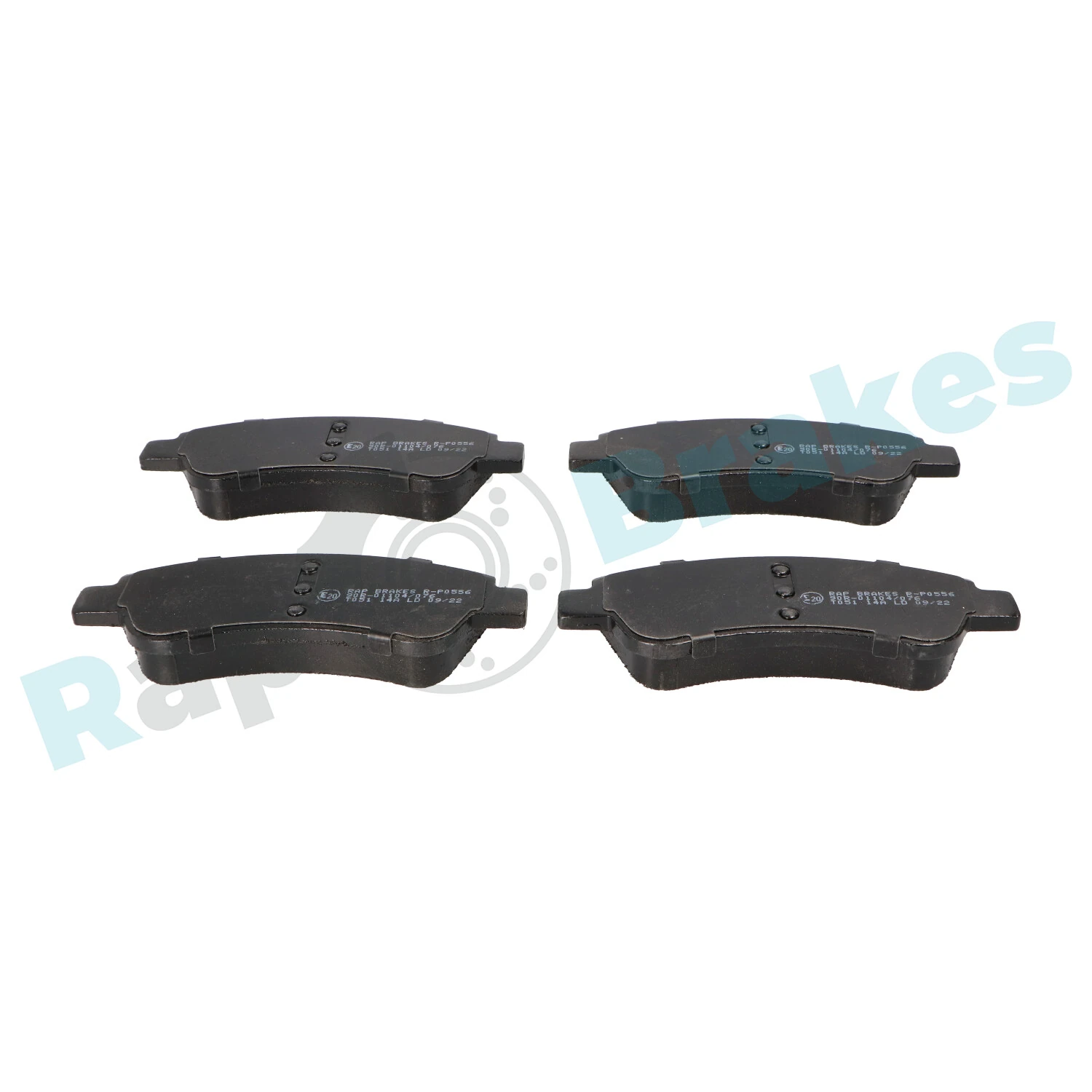 Brake Pad Set, disc brake R-P0556