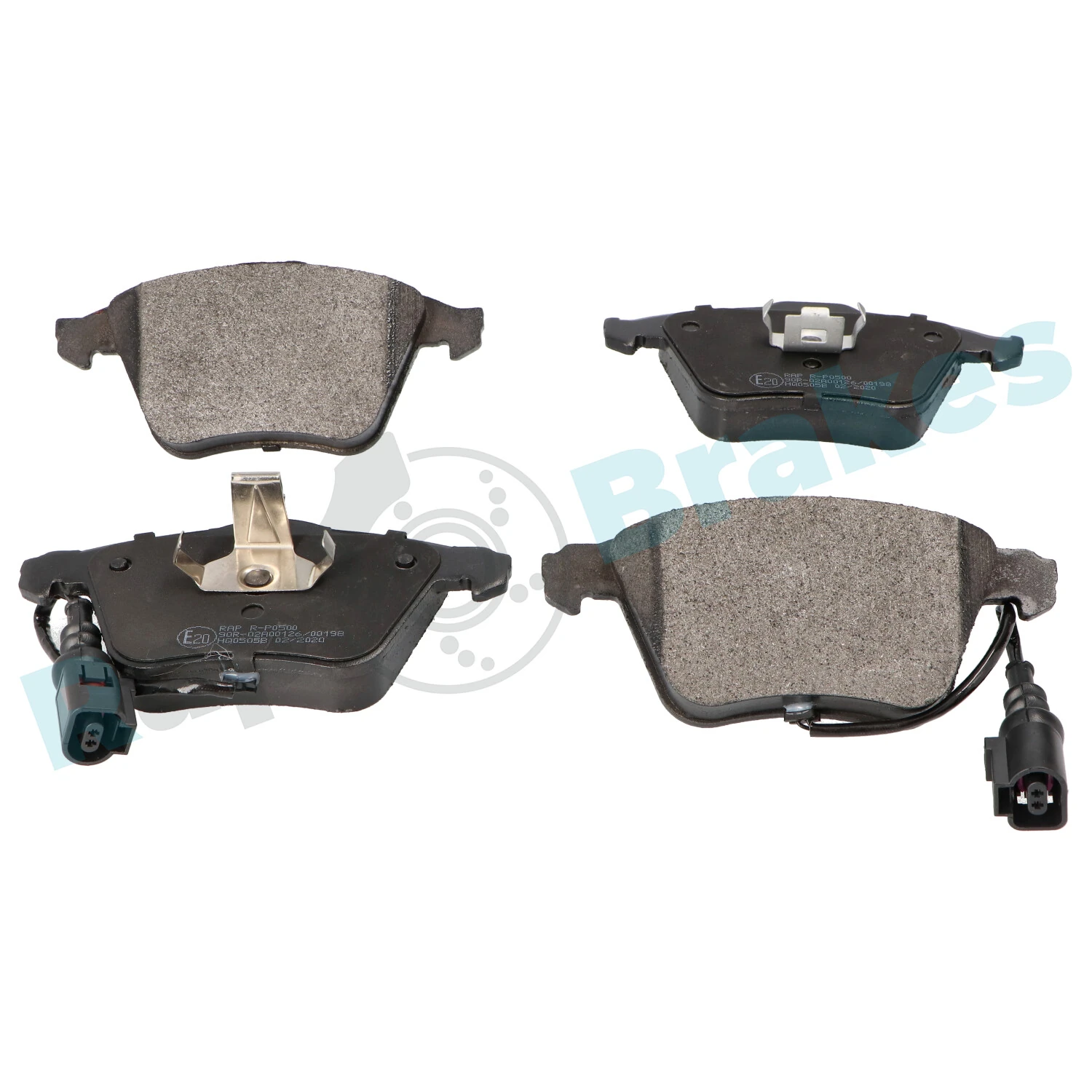 Brake Pad Set, disc brake R-P0500
