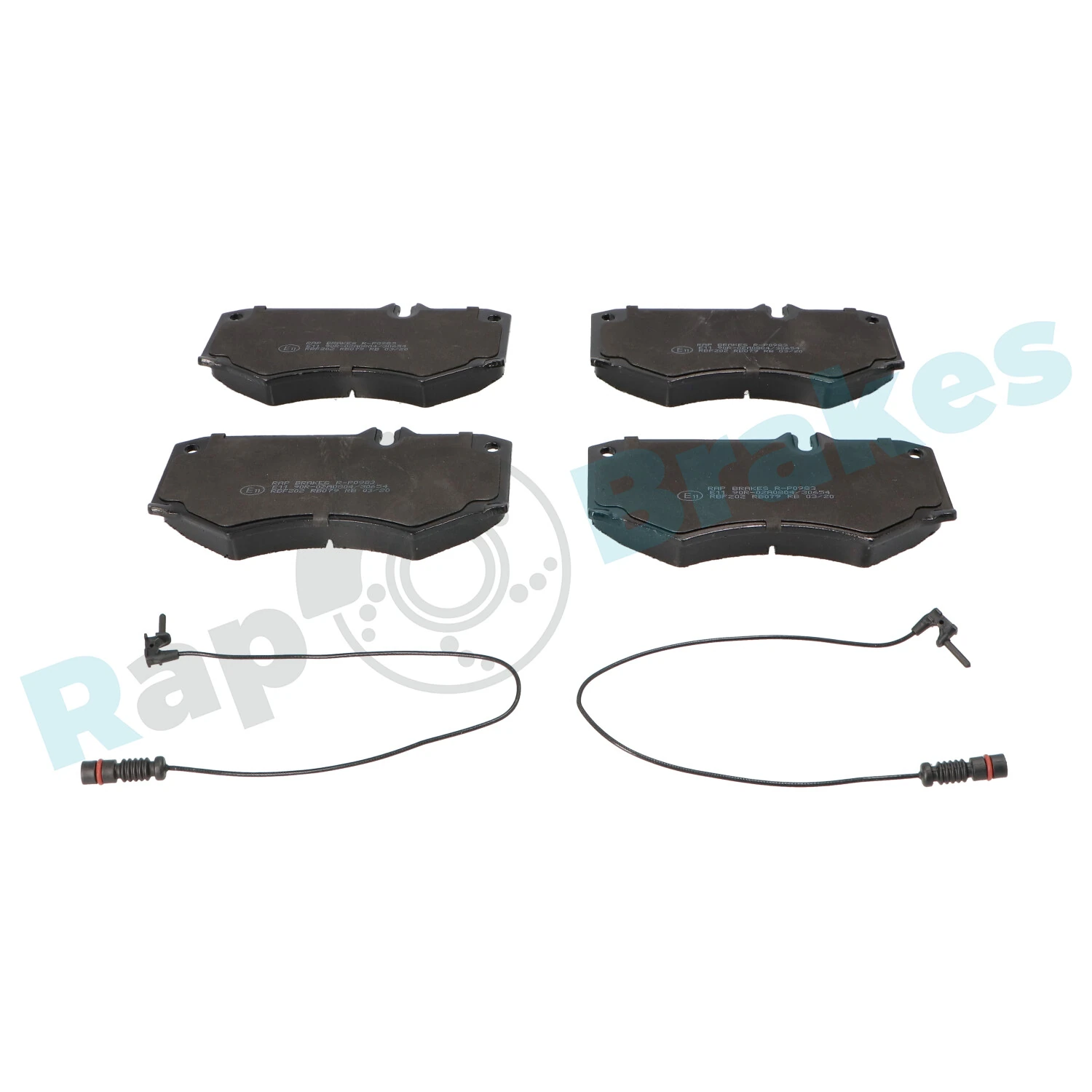 Brake Pad Set, disc brake R-P0983