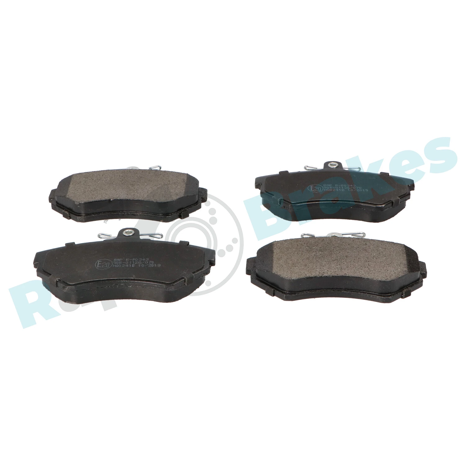 Set bantalan rem, rem cakram R-P0343