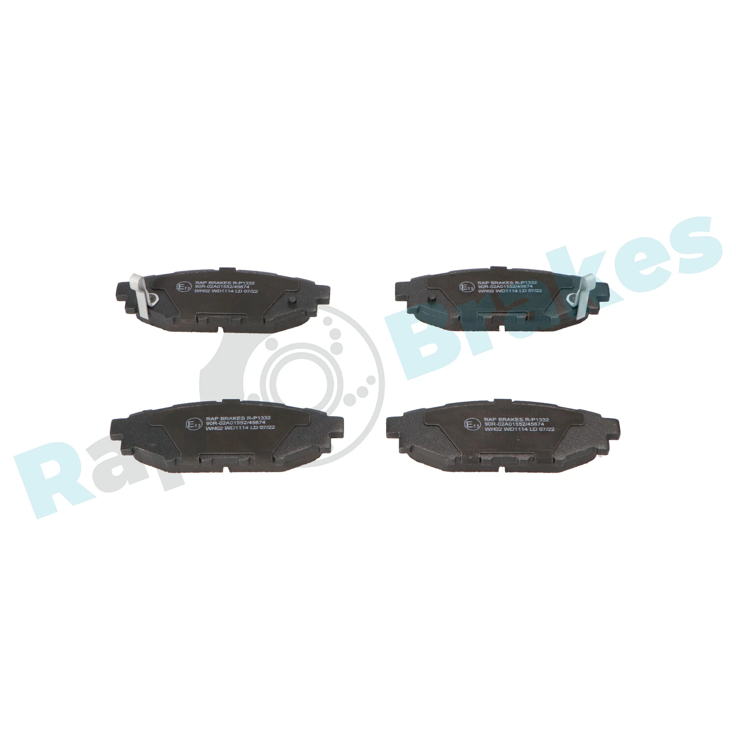 Brake Pad Set, disc brake R-P1332