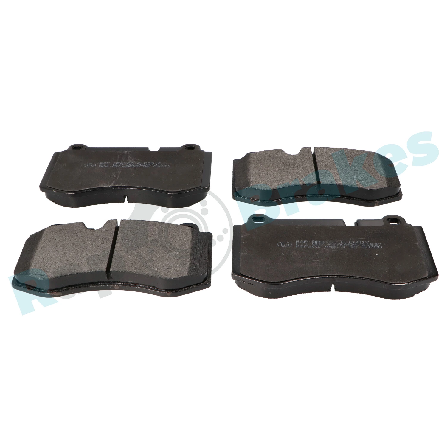 Brake Pad Set, disc brake R-P0612