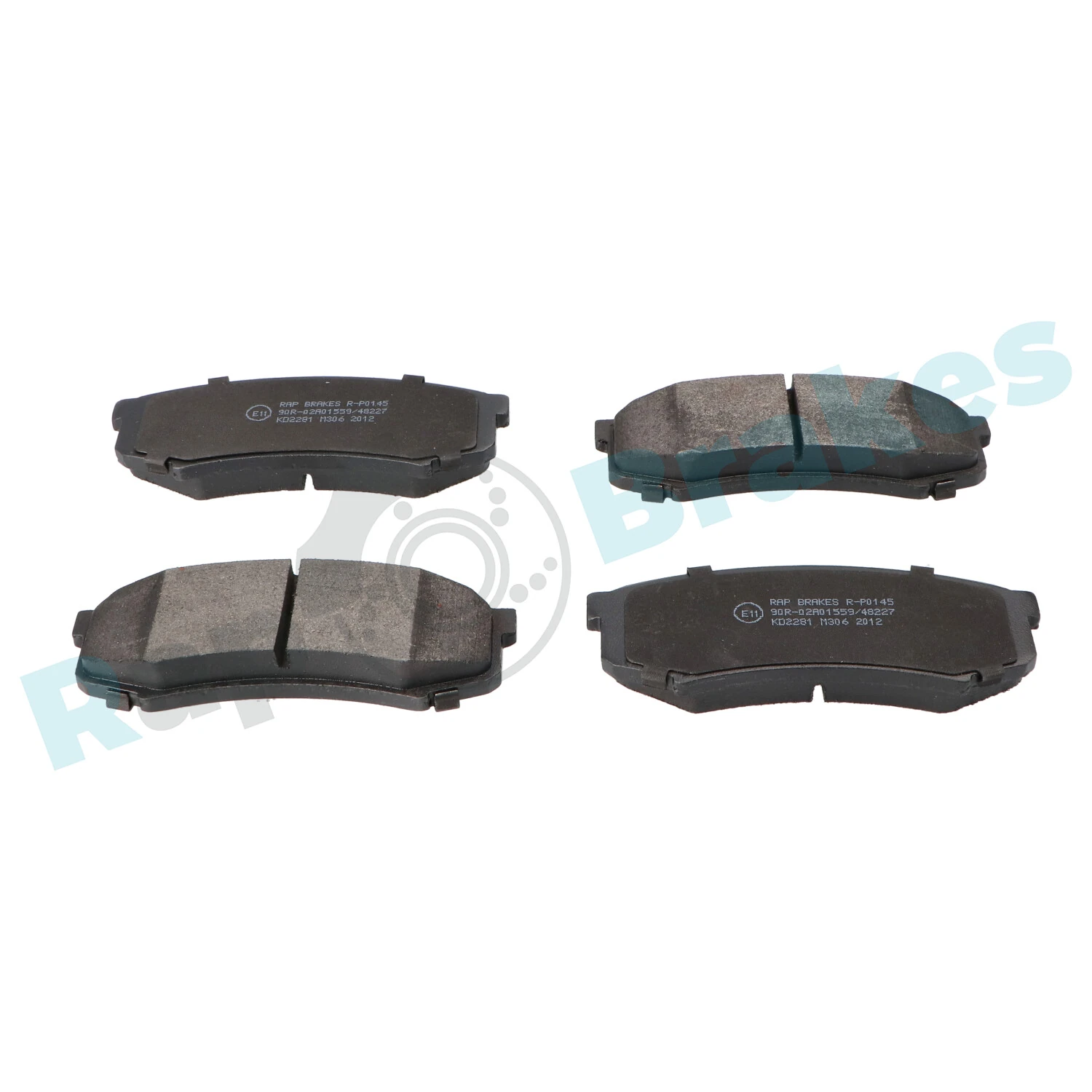Brake Pad Set, disc brake R-P0145