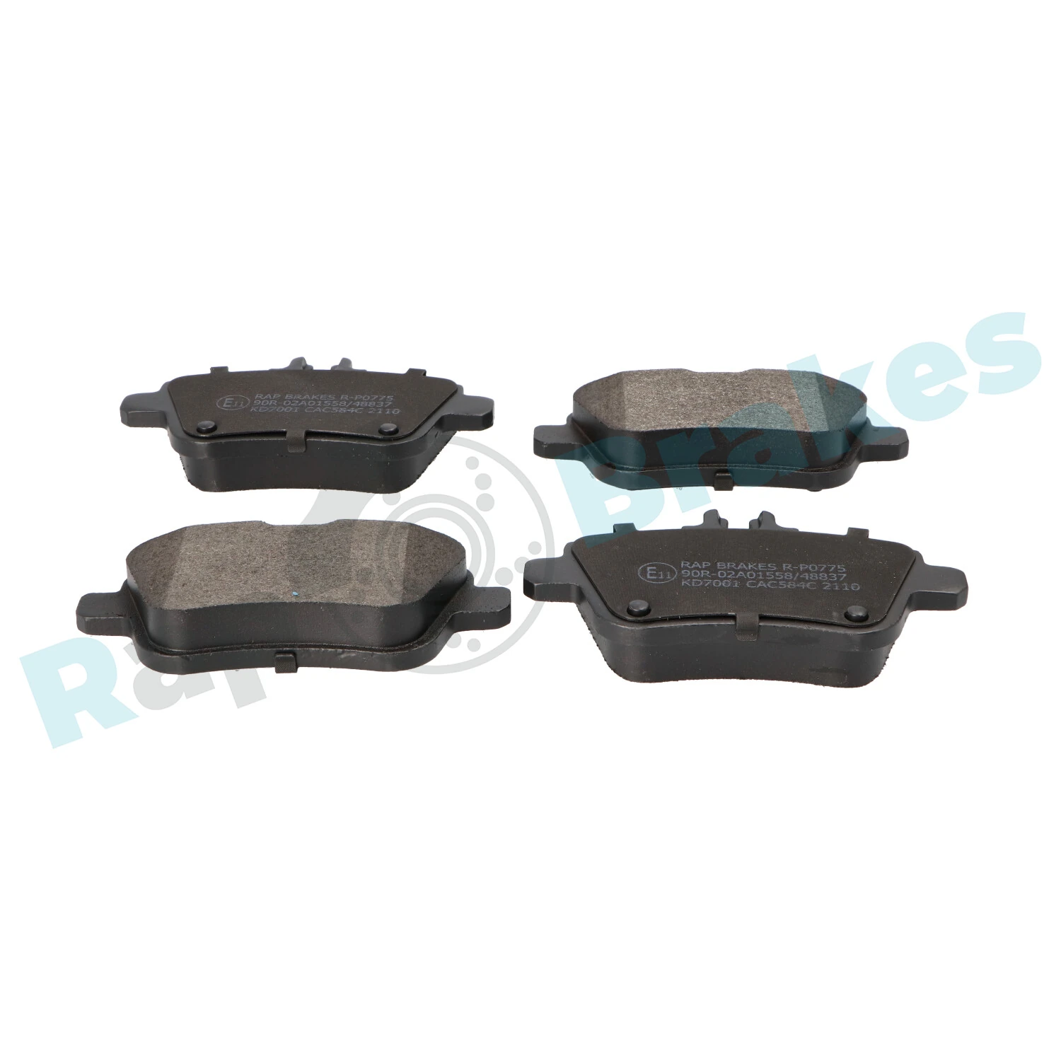 Brake Pad Set, disc brake R-P0775