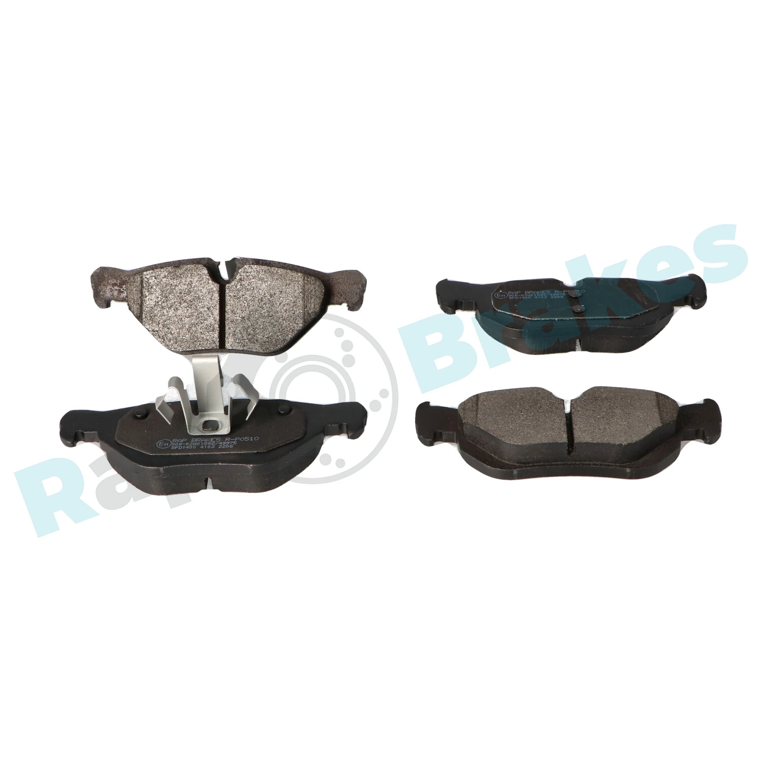 Brake Pad Set, disc brake R-P0510