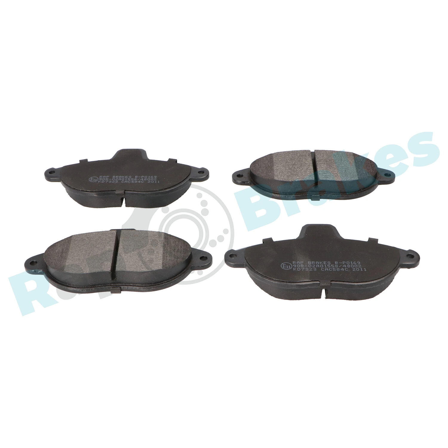 Brake Pad Set, disc brake R-P0169
