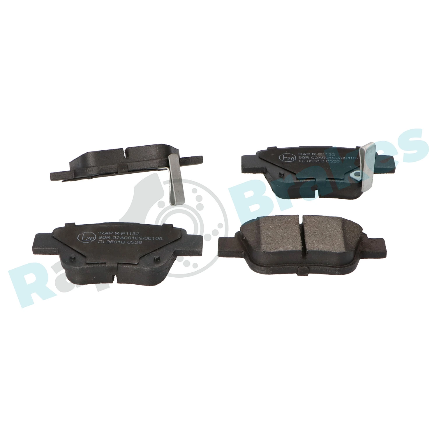 Brake Pad Set, disc brake R-P1132