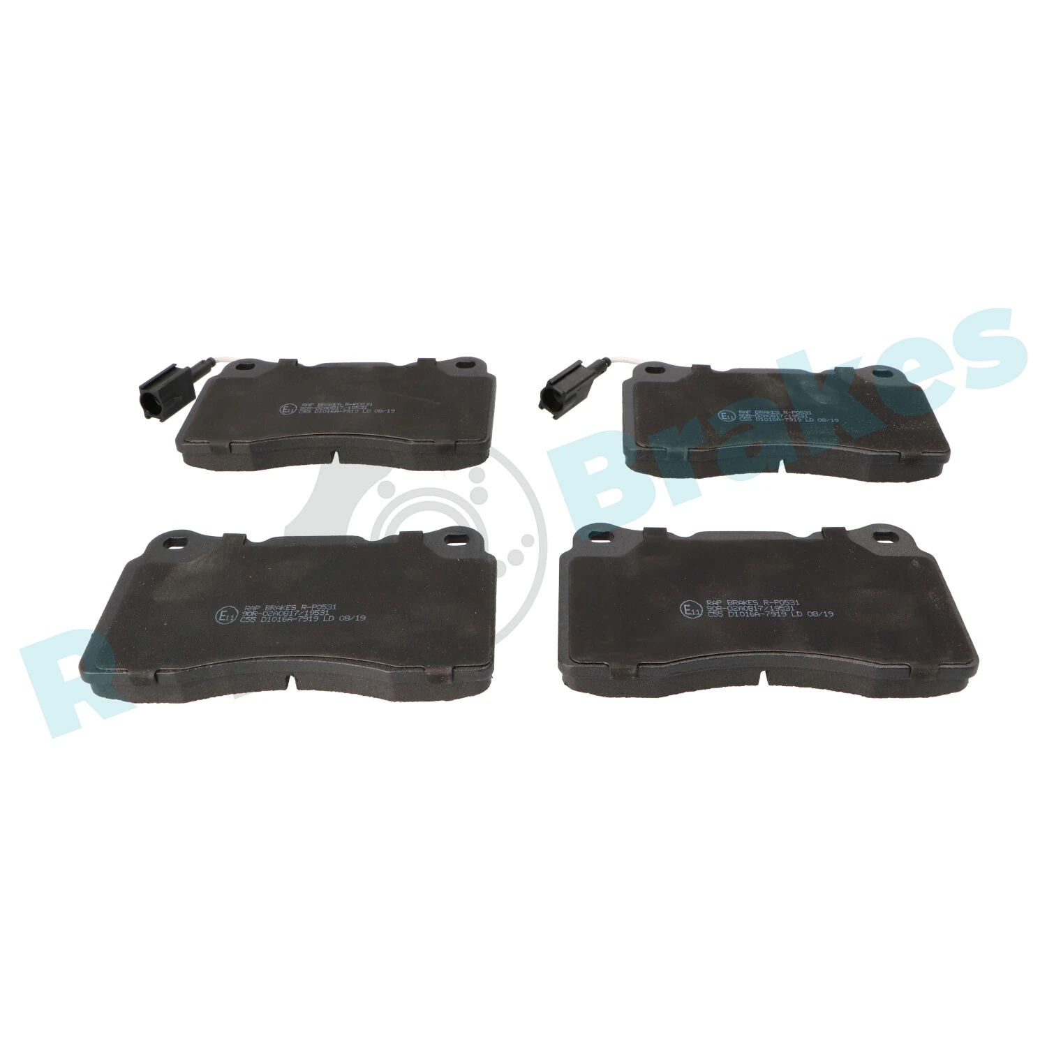Brake Pad Set, disc brake R-P0531