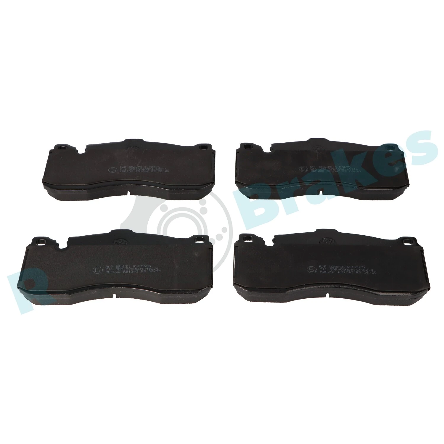 Brake Pad Set, disc brake R-P0675