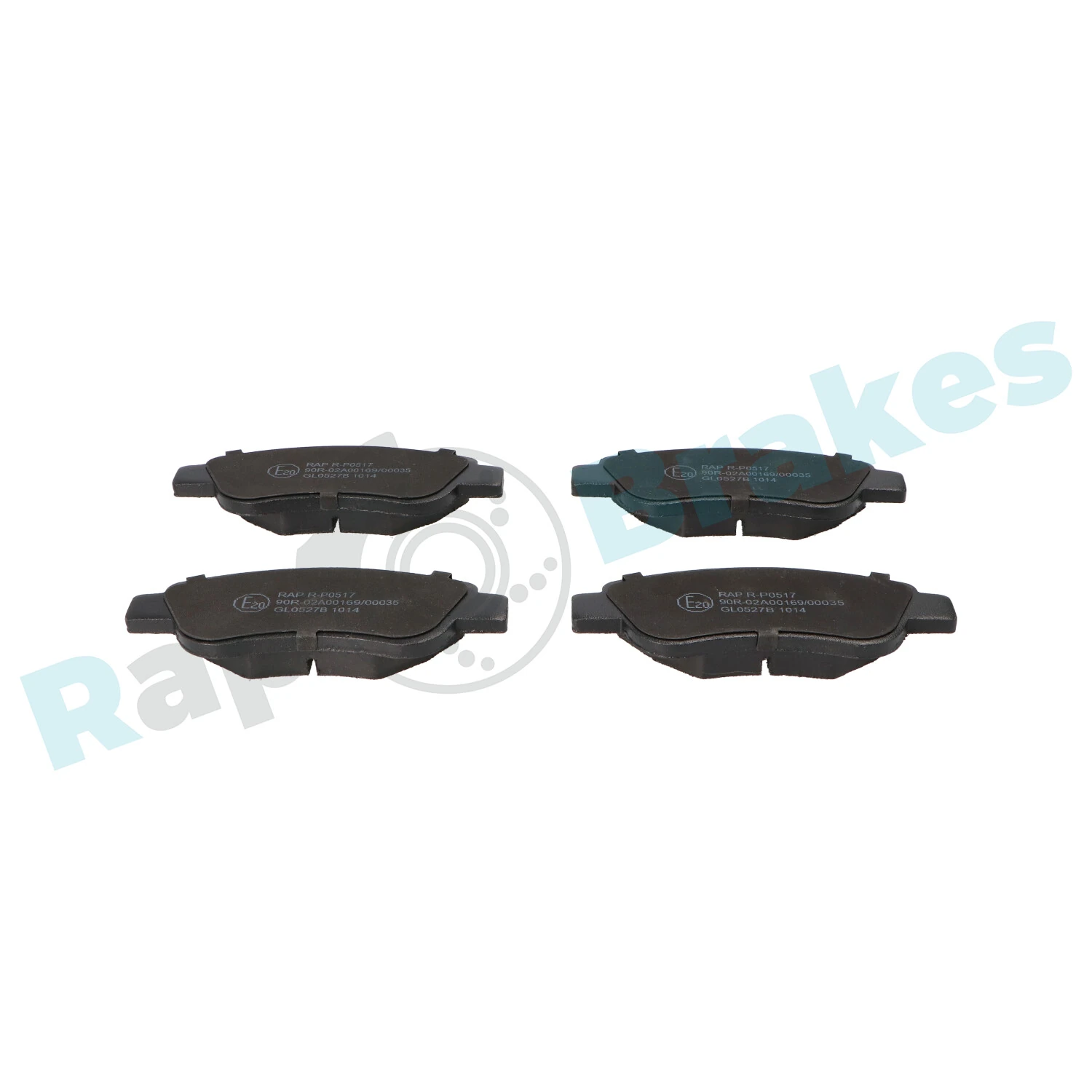 Brake Pad Set, disc brake R-P0517