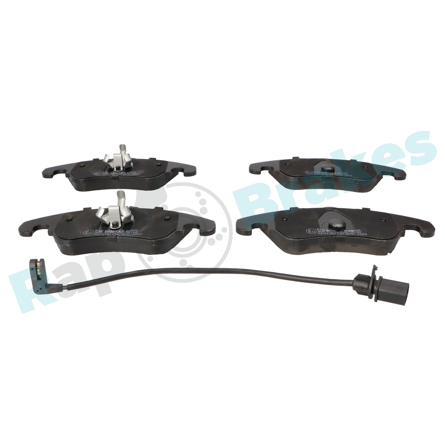 Brake Pad Set, disc brake R-P0645