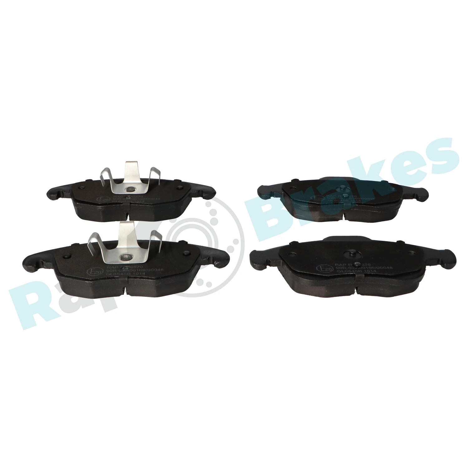 Brake Pad Set, disc brake R-P0570