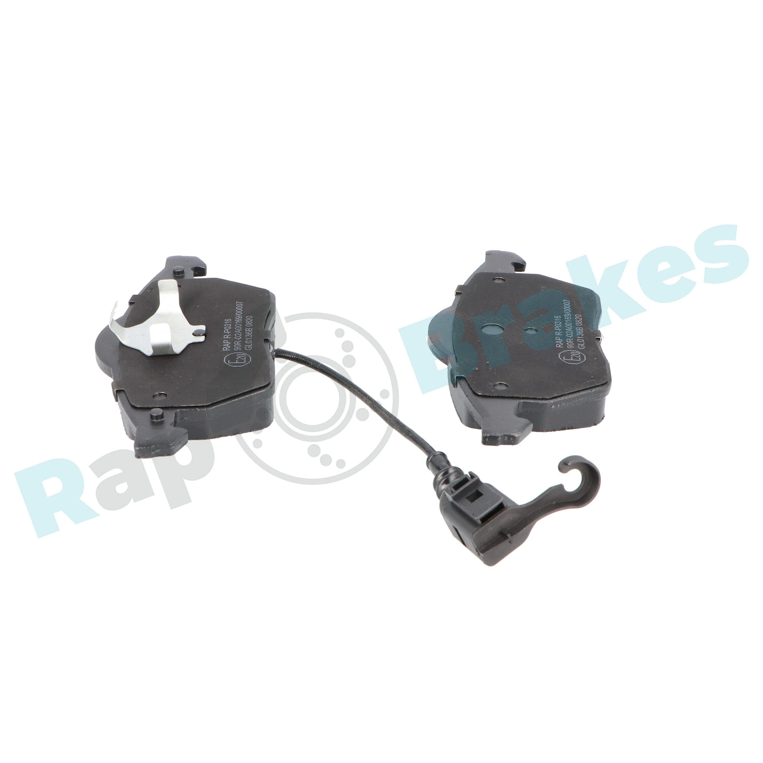 Brake Pad Set, disc brake R-P0316